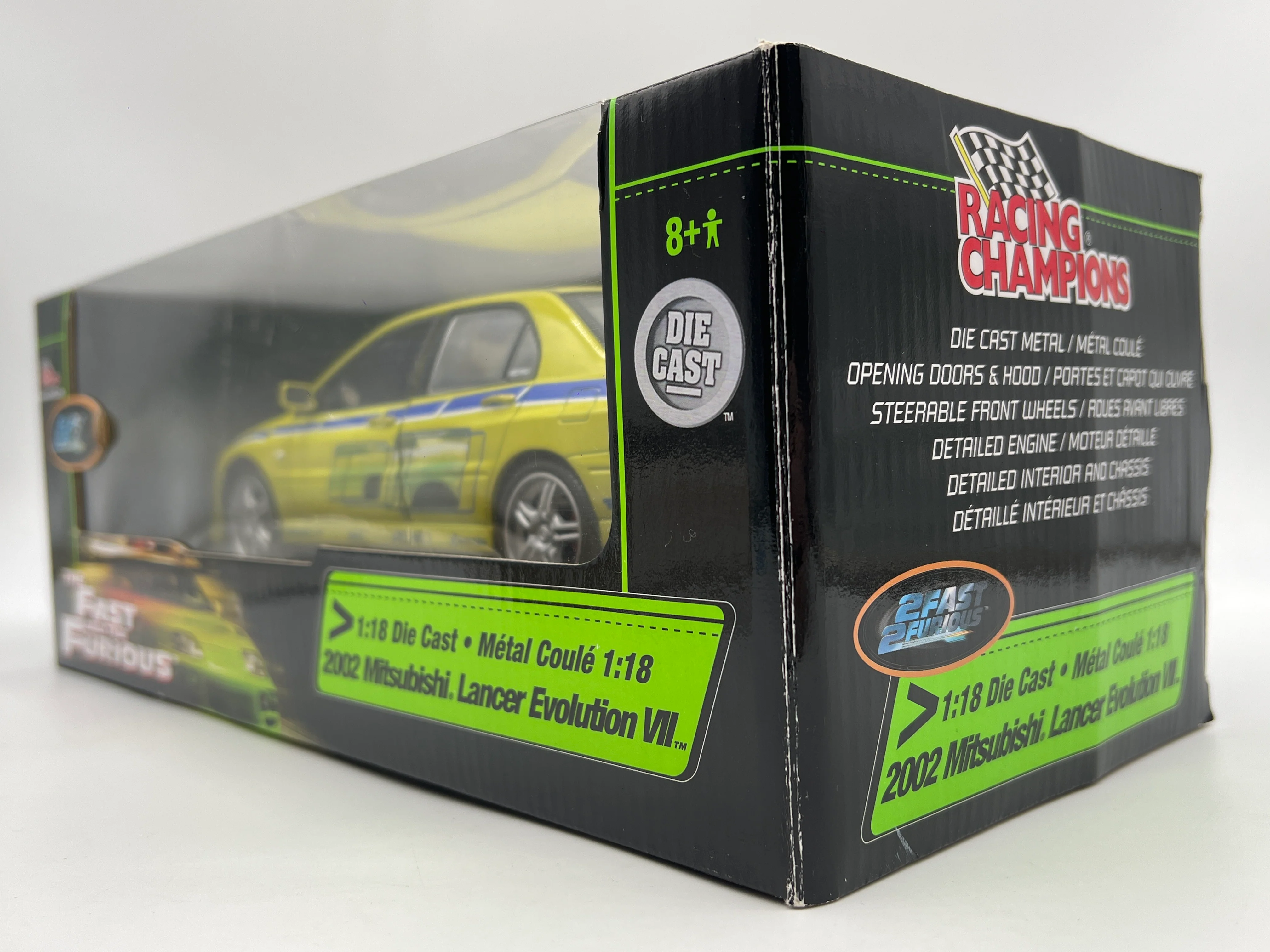 Racing Champions 1/18 Fast & Furious 2002 Mitsubishi Lancer Evolution VII VHTF - Image 3