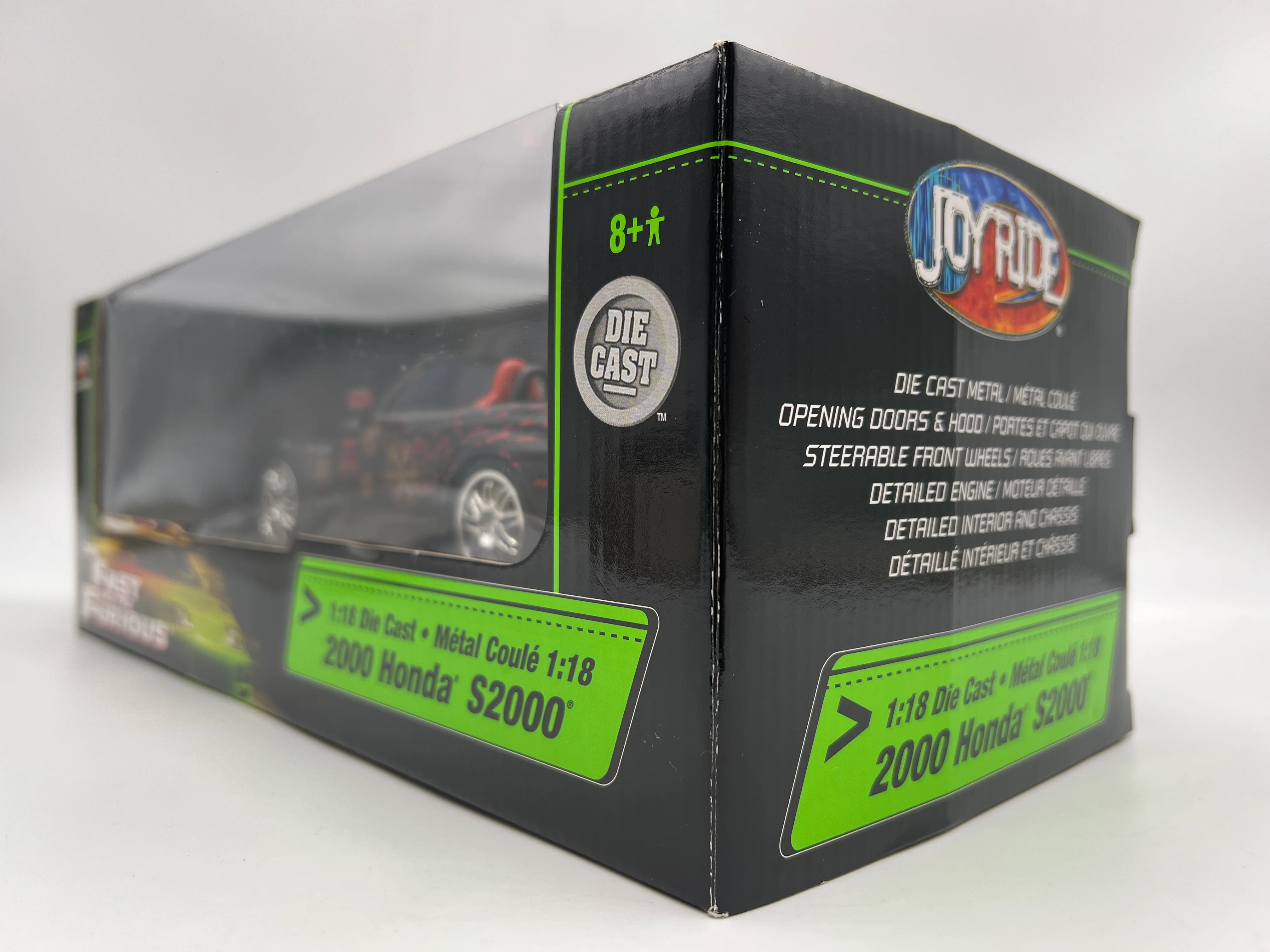Joyride 1/18 Fast & Furious 2000 Honda S2000 Black VHTF - Image 3