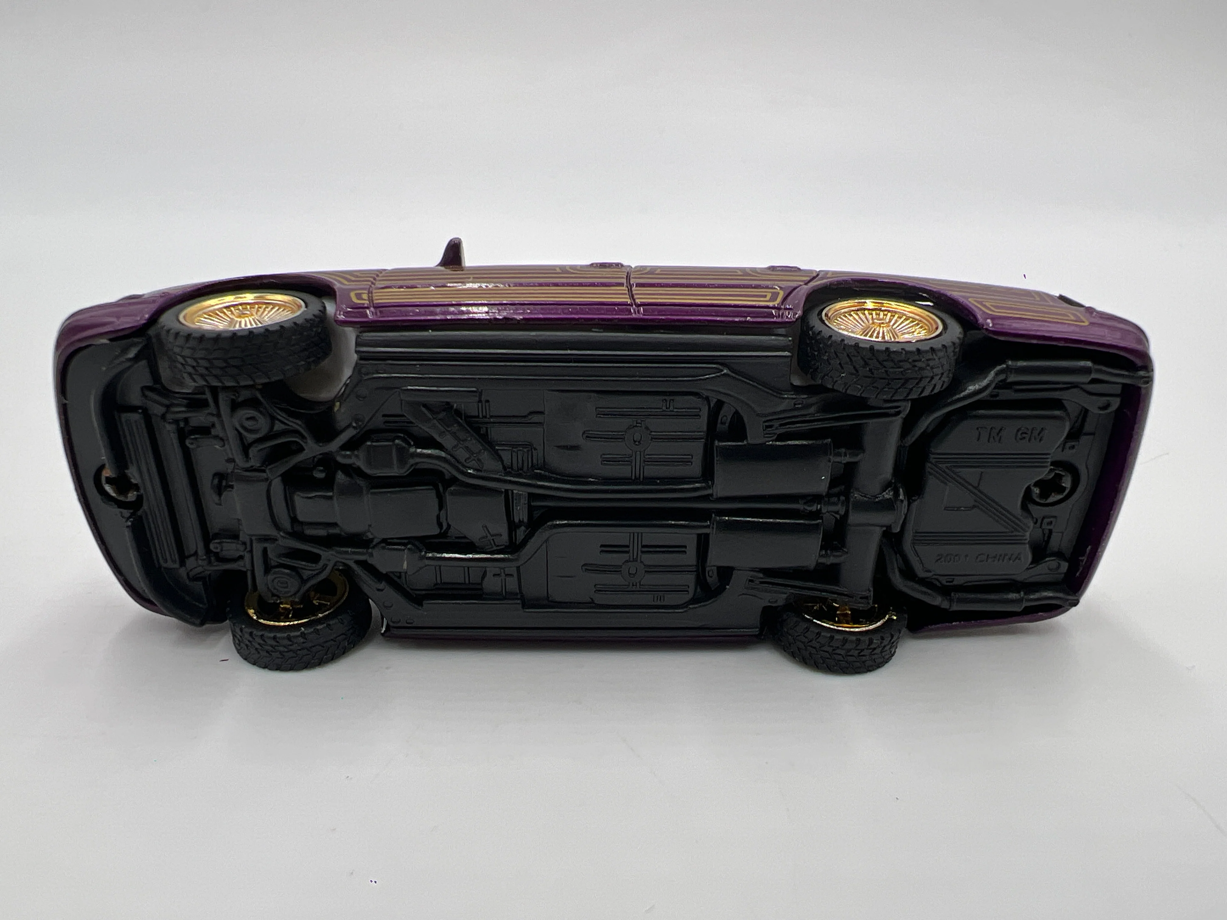 Revell 1/64 Lowrider Magazine #134 96 Chevy Impala SS Purple/Gold Loose - Image 6