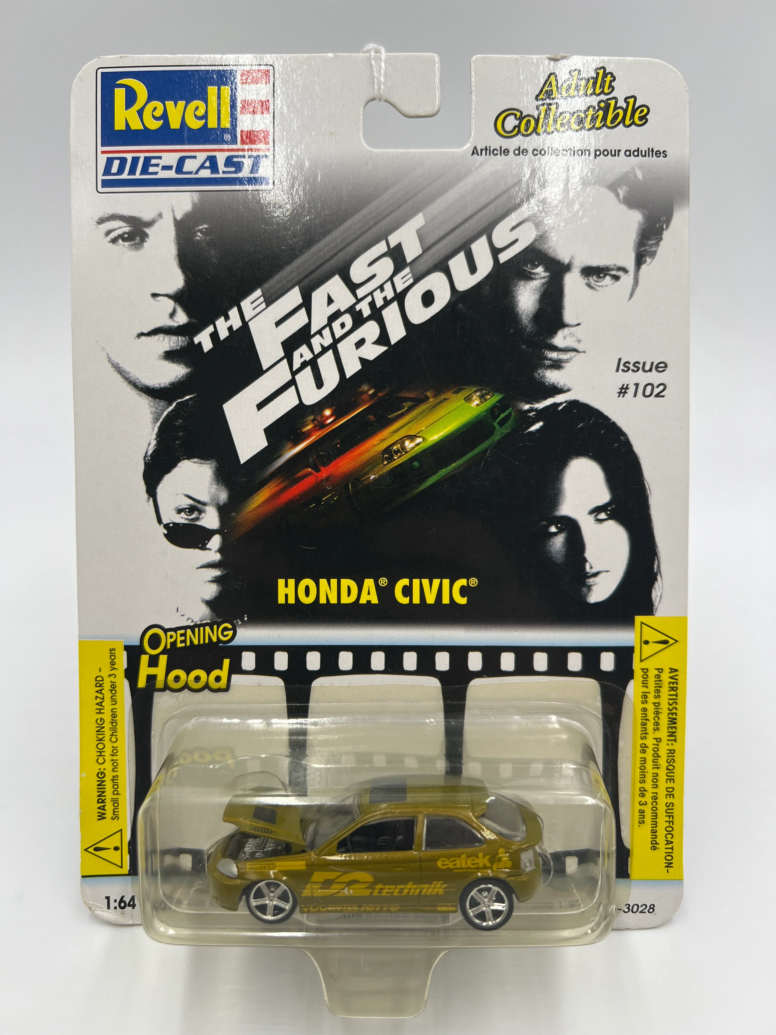 Revell The Fast And The Furious #102 Hectors Honda Civic - Image 2