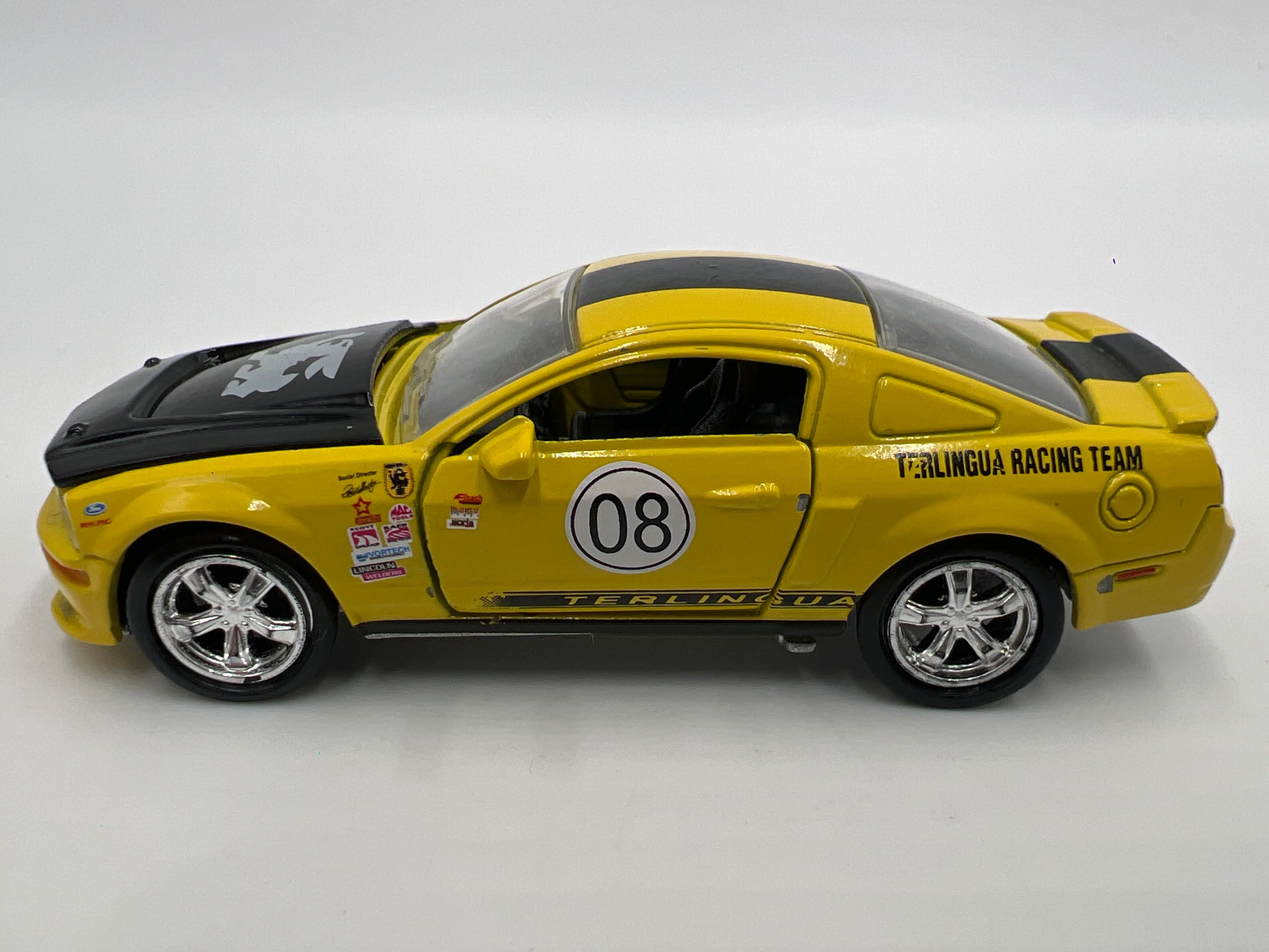 2010 Shelby Collectibles 1/64 10 Car Set Exclusive 1/5000 Loose 2008 Shelby Terlingua Mustang Yellow - Image 5
