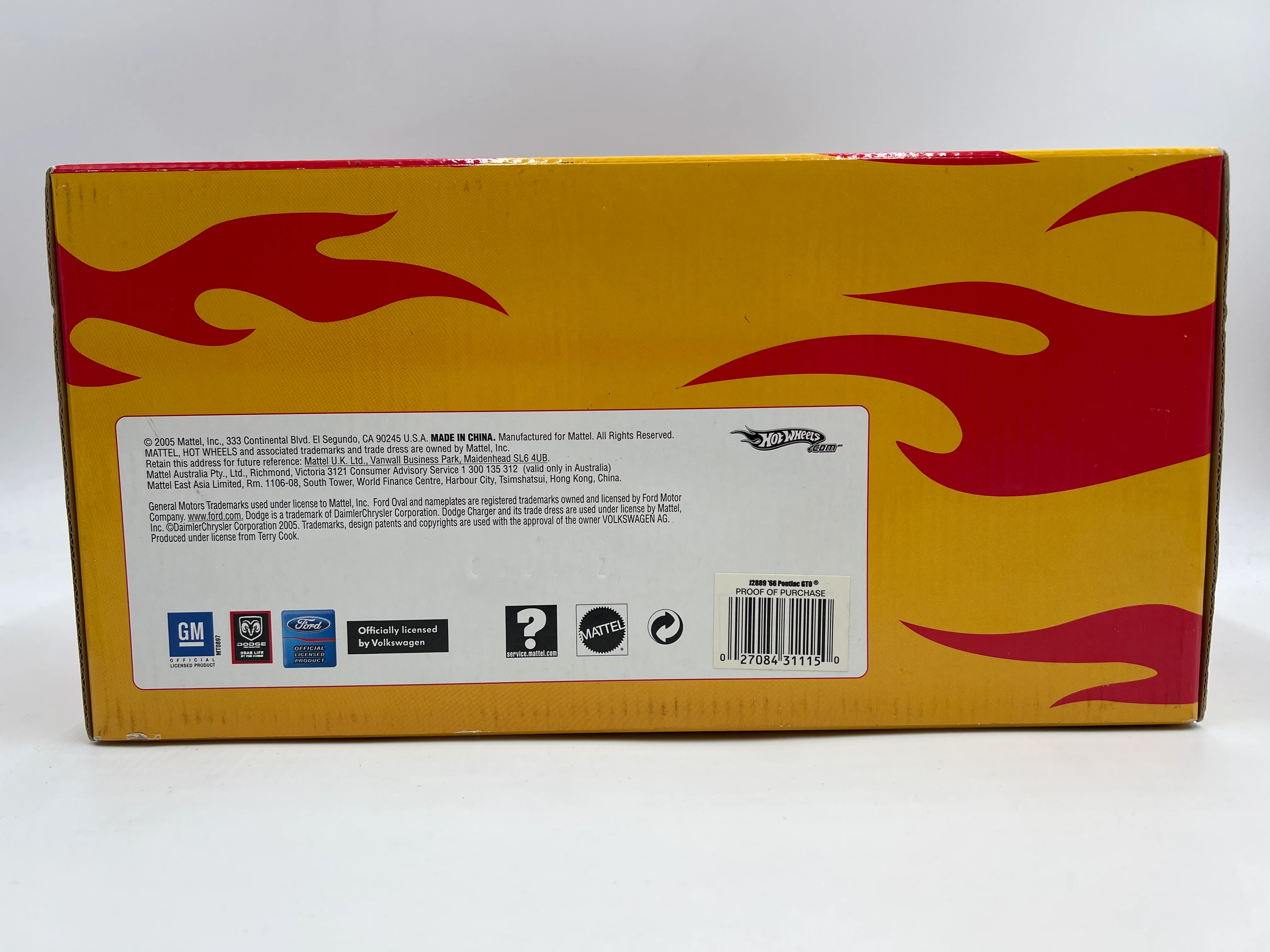 Hot Wheels 1:18 Classics Limited Edition 66 Pontiac GTO Orange - Image 6