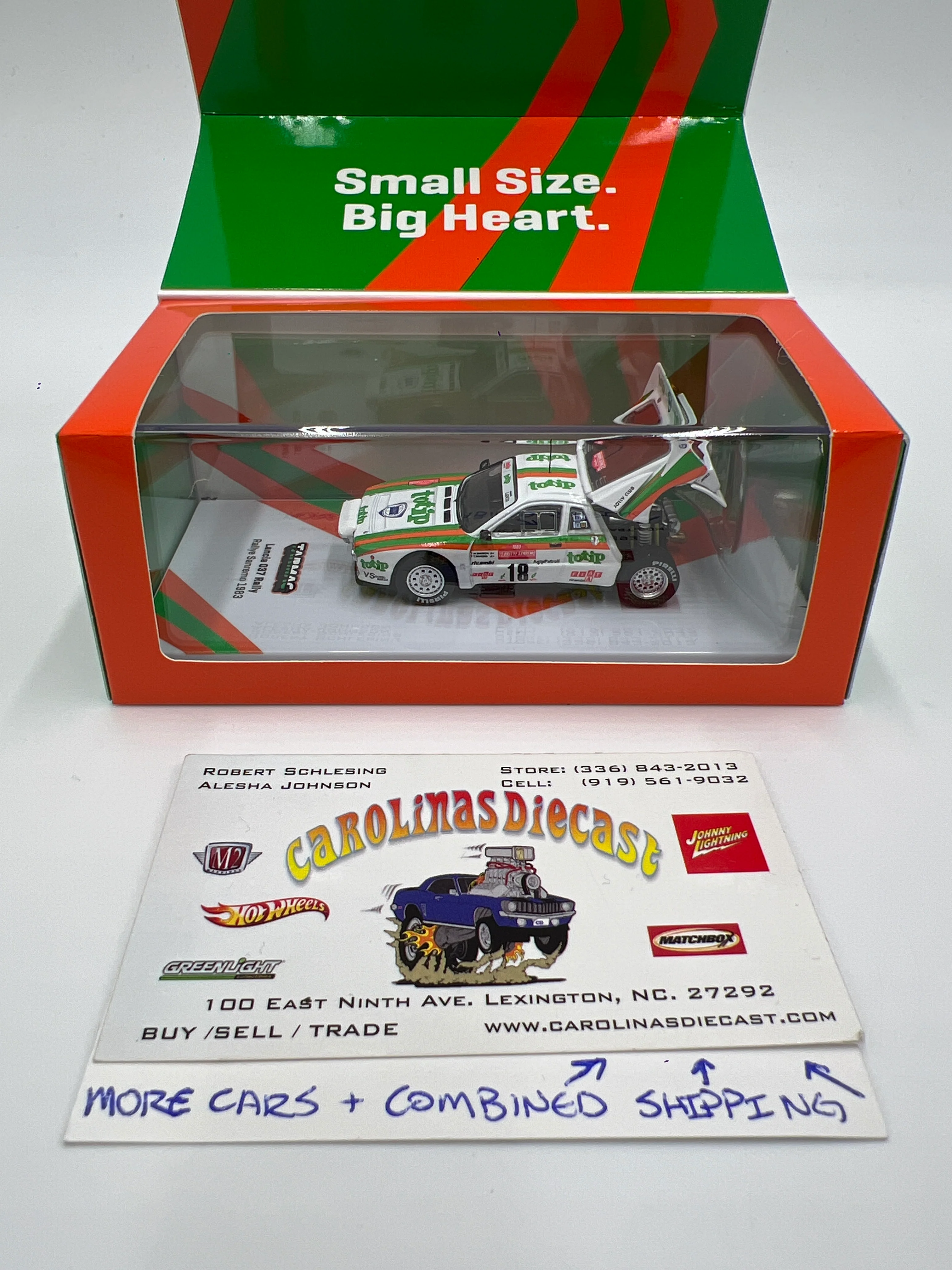 Tarmac Works 1/64 Totip Rallye Sanremo 1983 Lancia 037 Rally