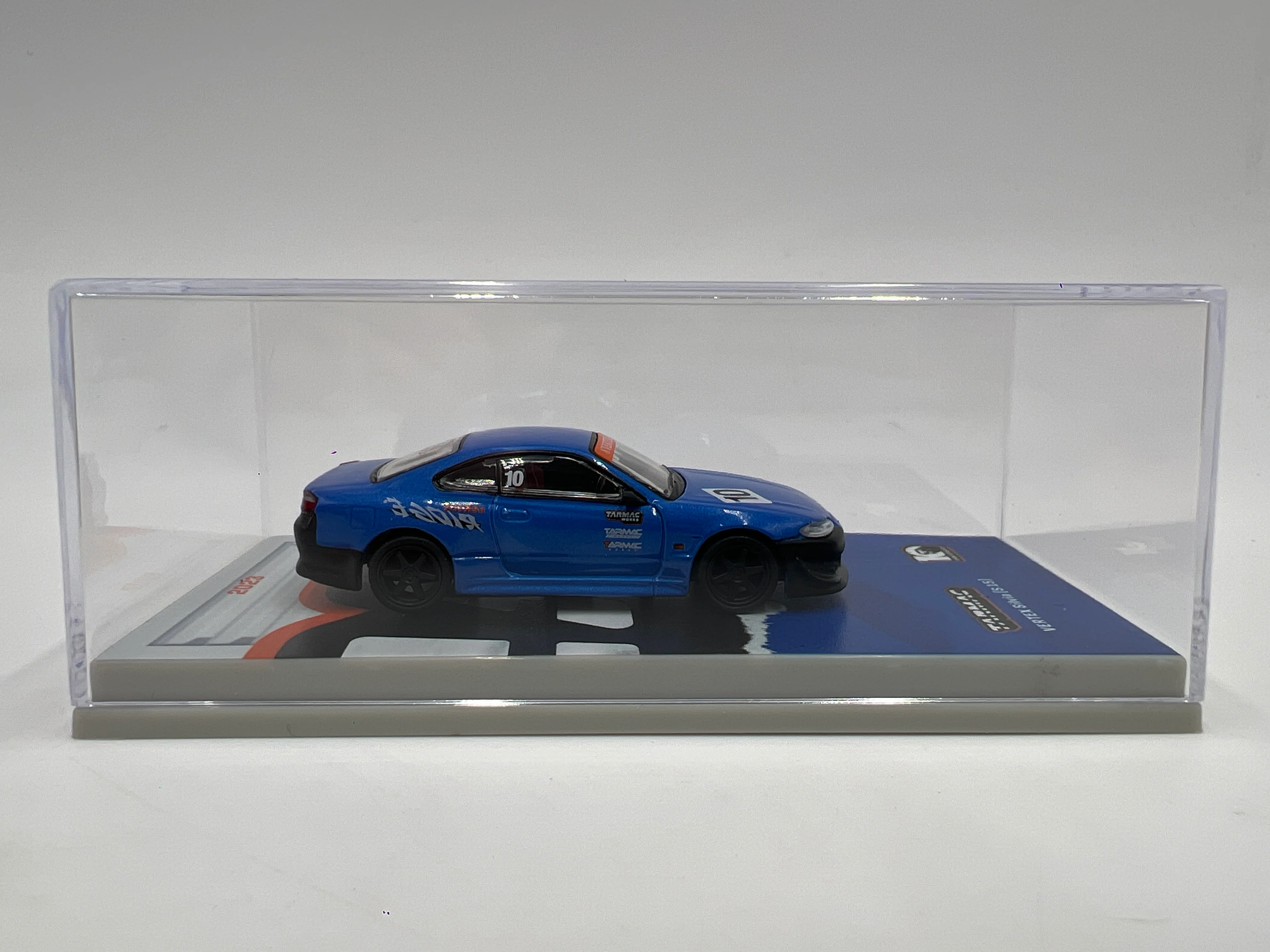 Tarmac Works 10th Anniversary VERTEX Nissan Silvia S15 Blue/Black - Image 7