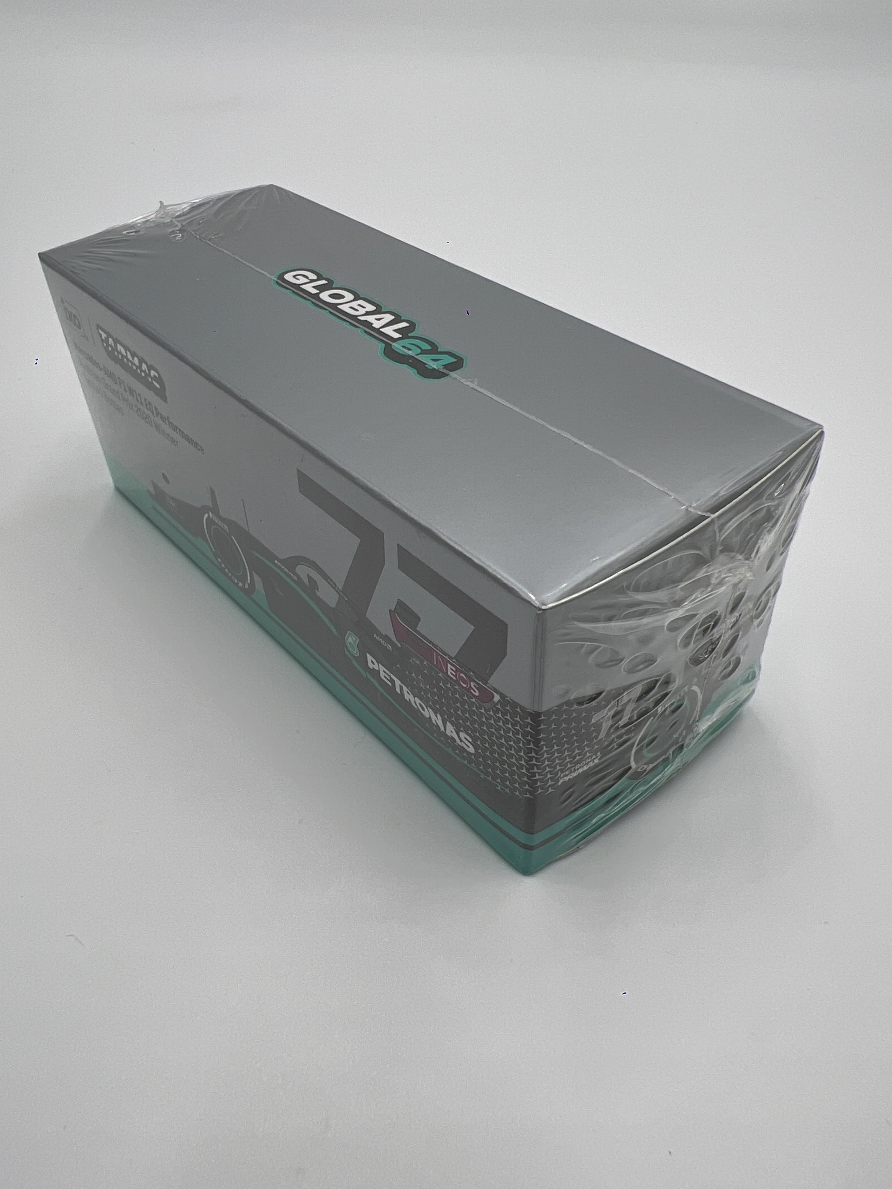 Tarmac Works Global64 IXO Models Valtteri Bottas Mercedes-AMG F1 W11 EQ Performance Austrian Grand Prix 2020 Winner Sealed - Image 3