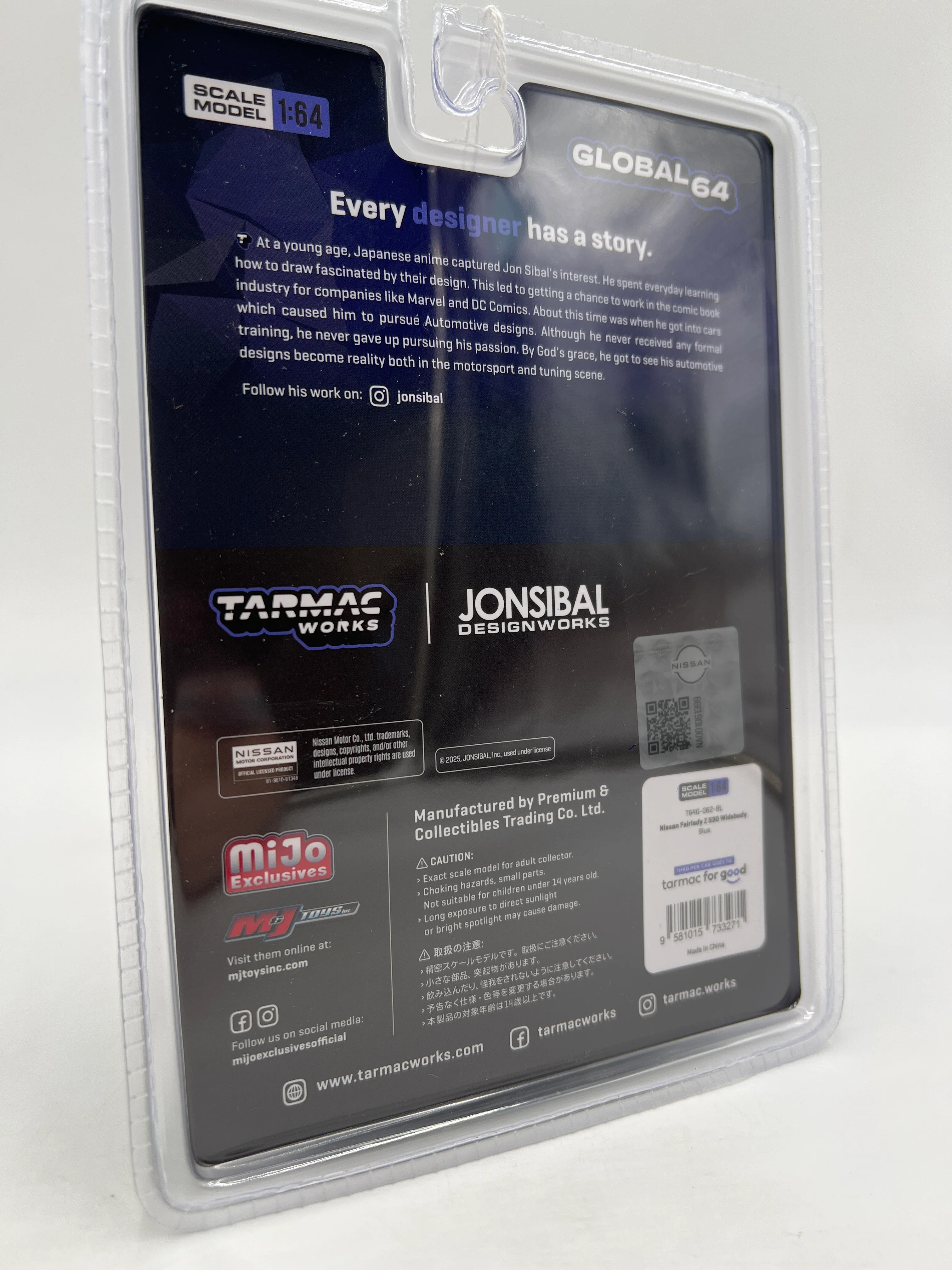 Tarmac Works Mijo Exclusives CHASE Nissan Fairlady Z S30 Widebody Jonsibal Designworks - Image 6