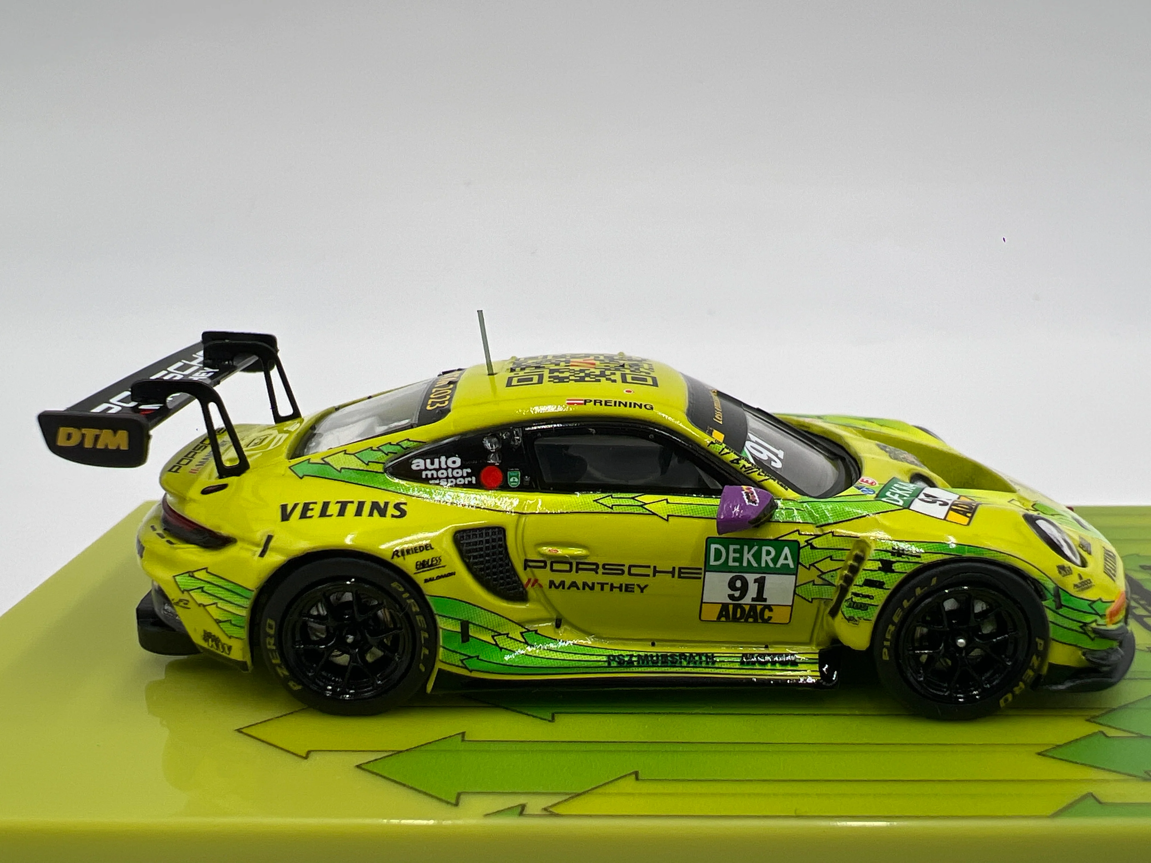 Tarmac Works x IXO Models Porsche 911 GT3 R DTM Champion 2023 - Image 4