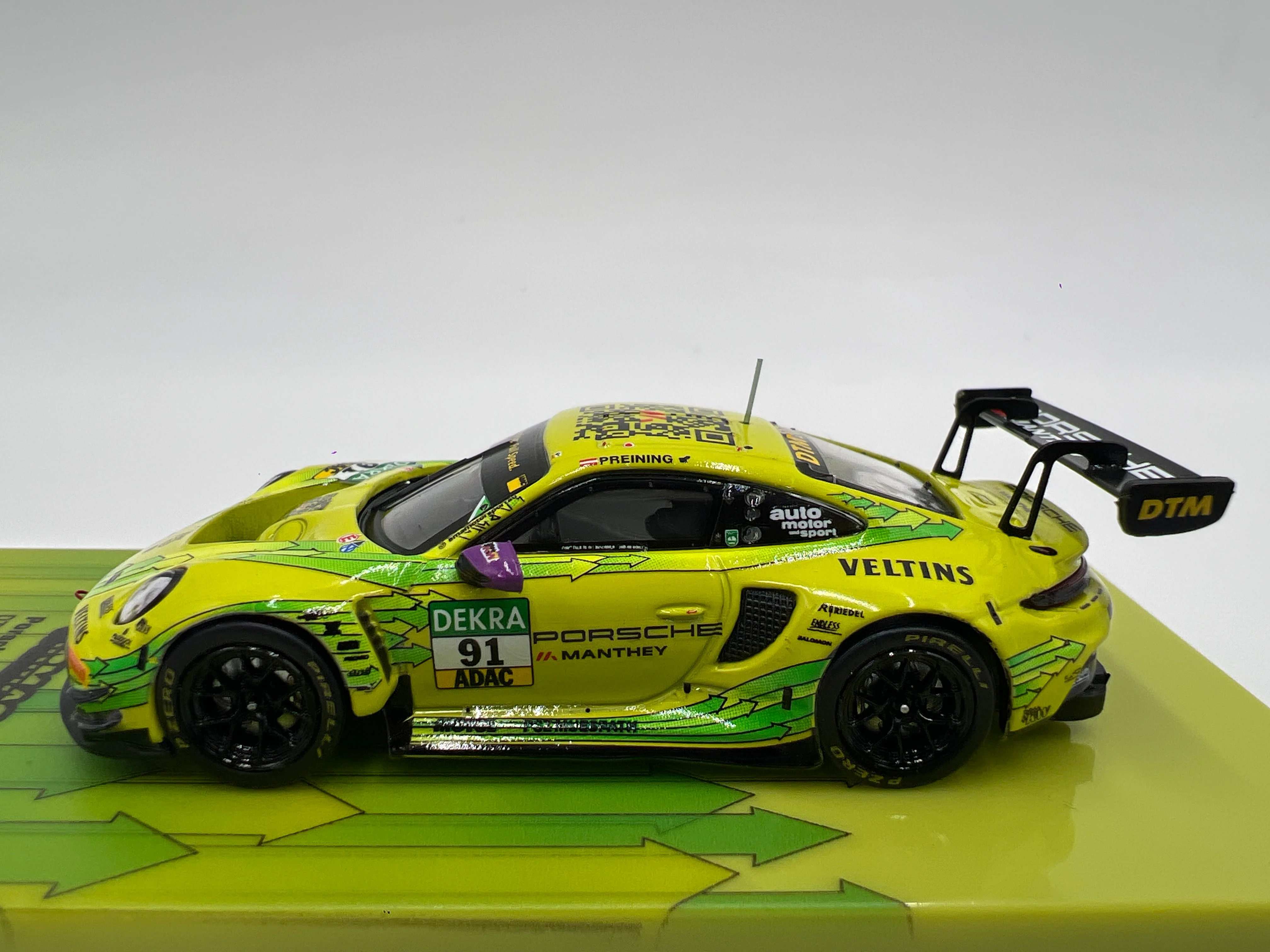 Tarmac Works x IXO Models Porsche 911 GT3 R DTM Champion 2023 - Image 5