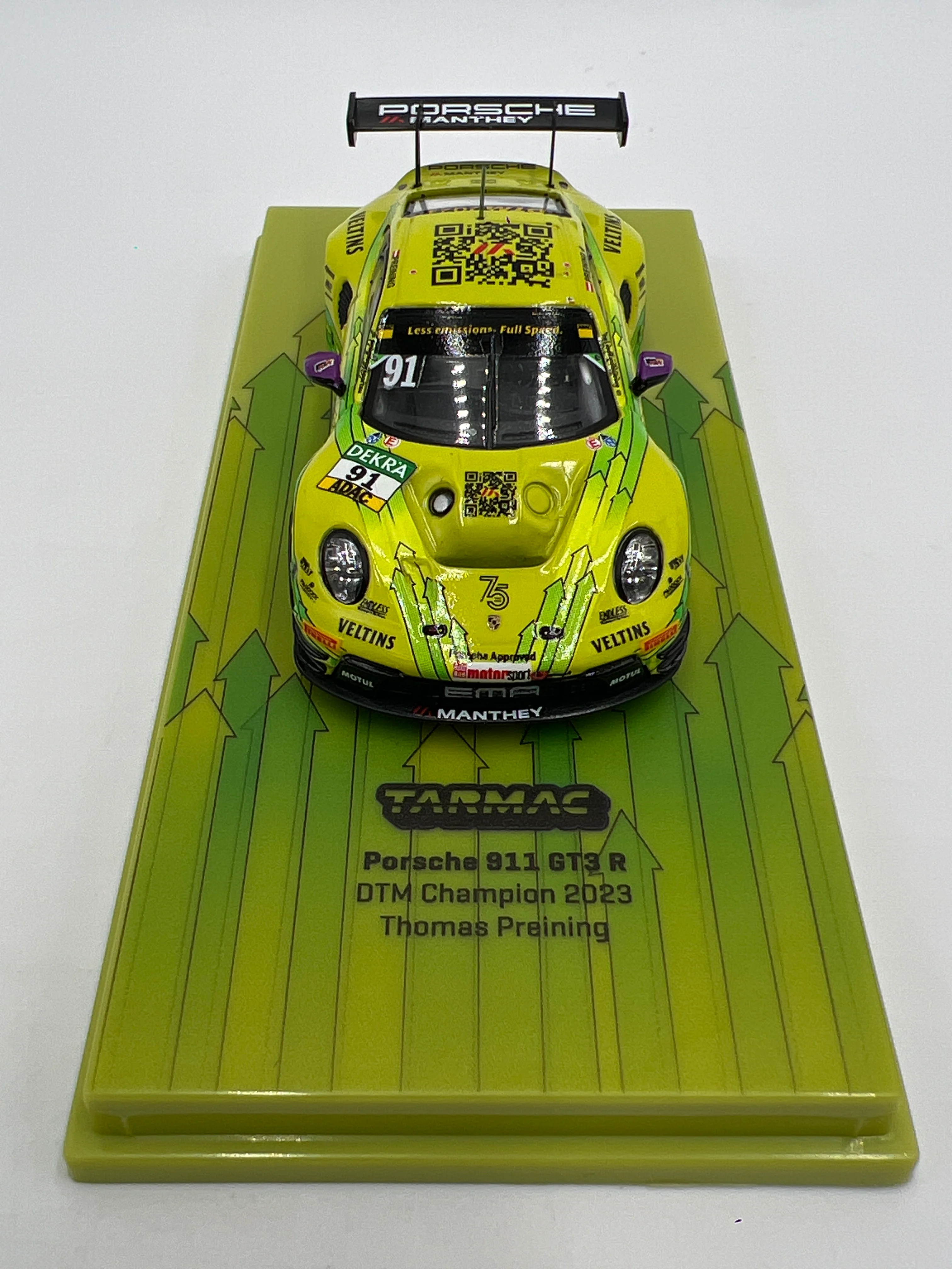Tarmac Works x IXO Models Porsche 911 GT3 R DTM Champion 2023 - Image 6