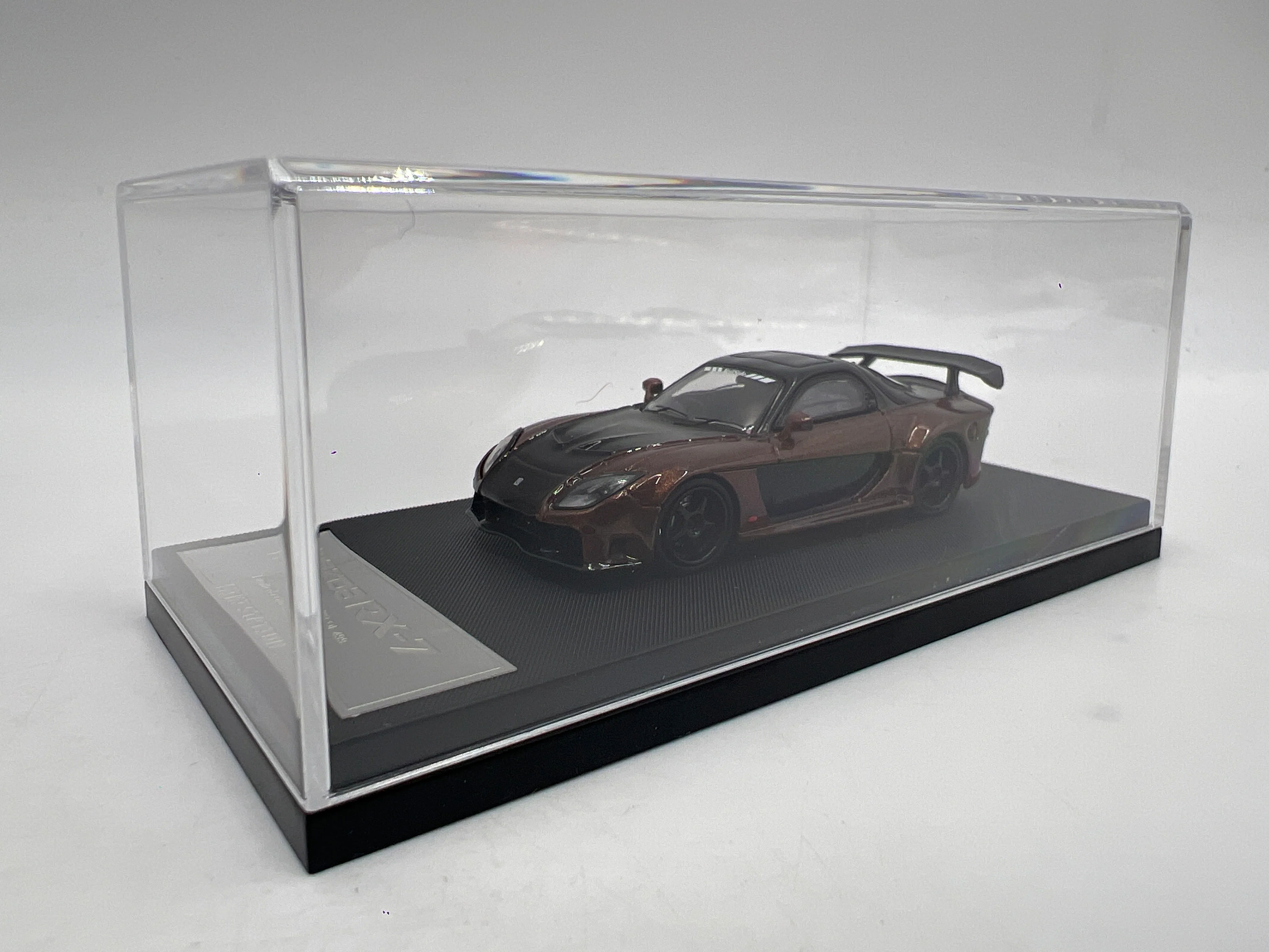 Mini Station 1/64 #97/499 VeilSide Mazda RX-7 Brown/Black - Image 7