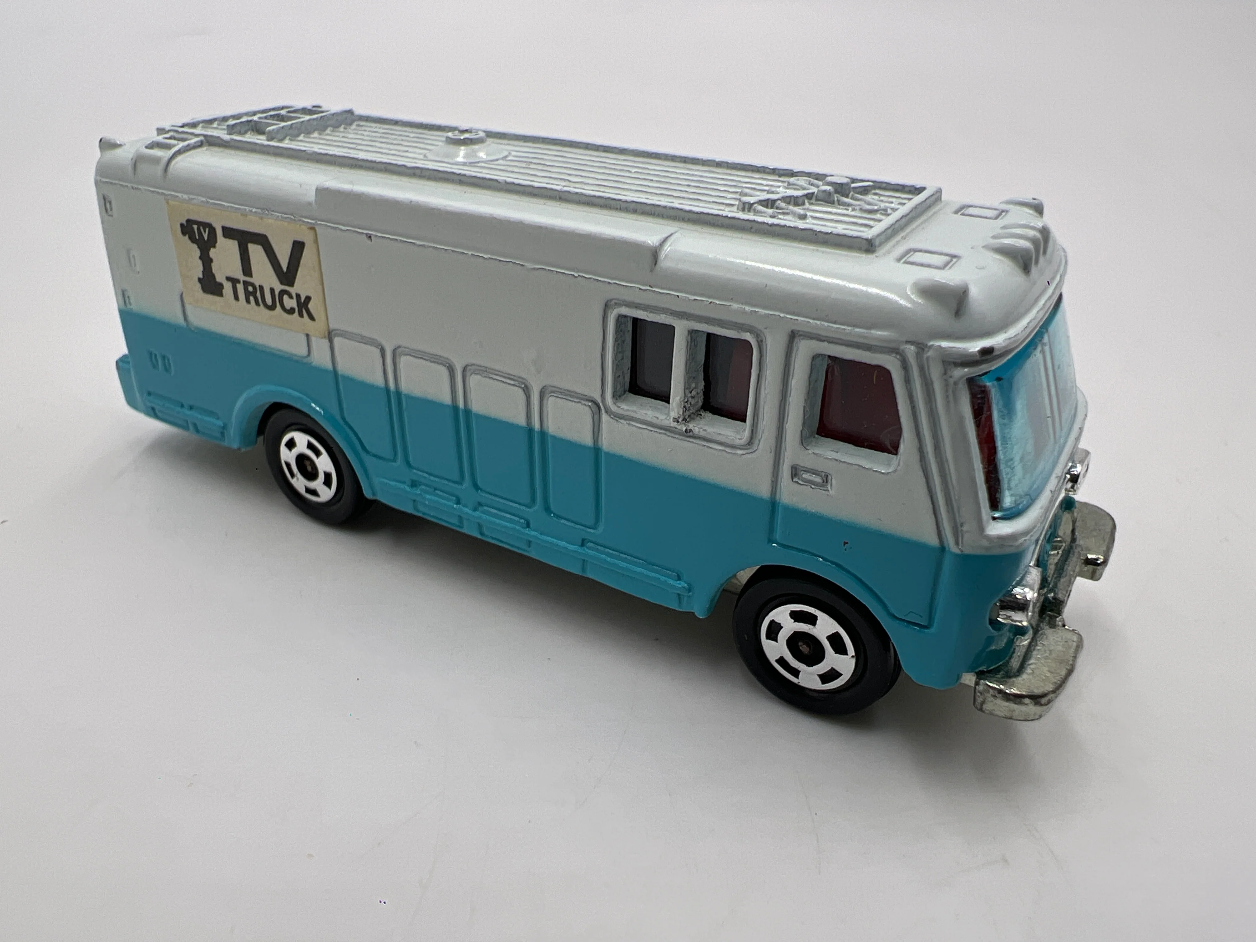 Tomica No. 75 TV Bus Blue/White Loose - Image 2