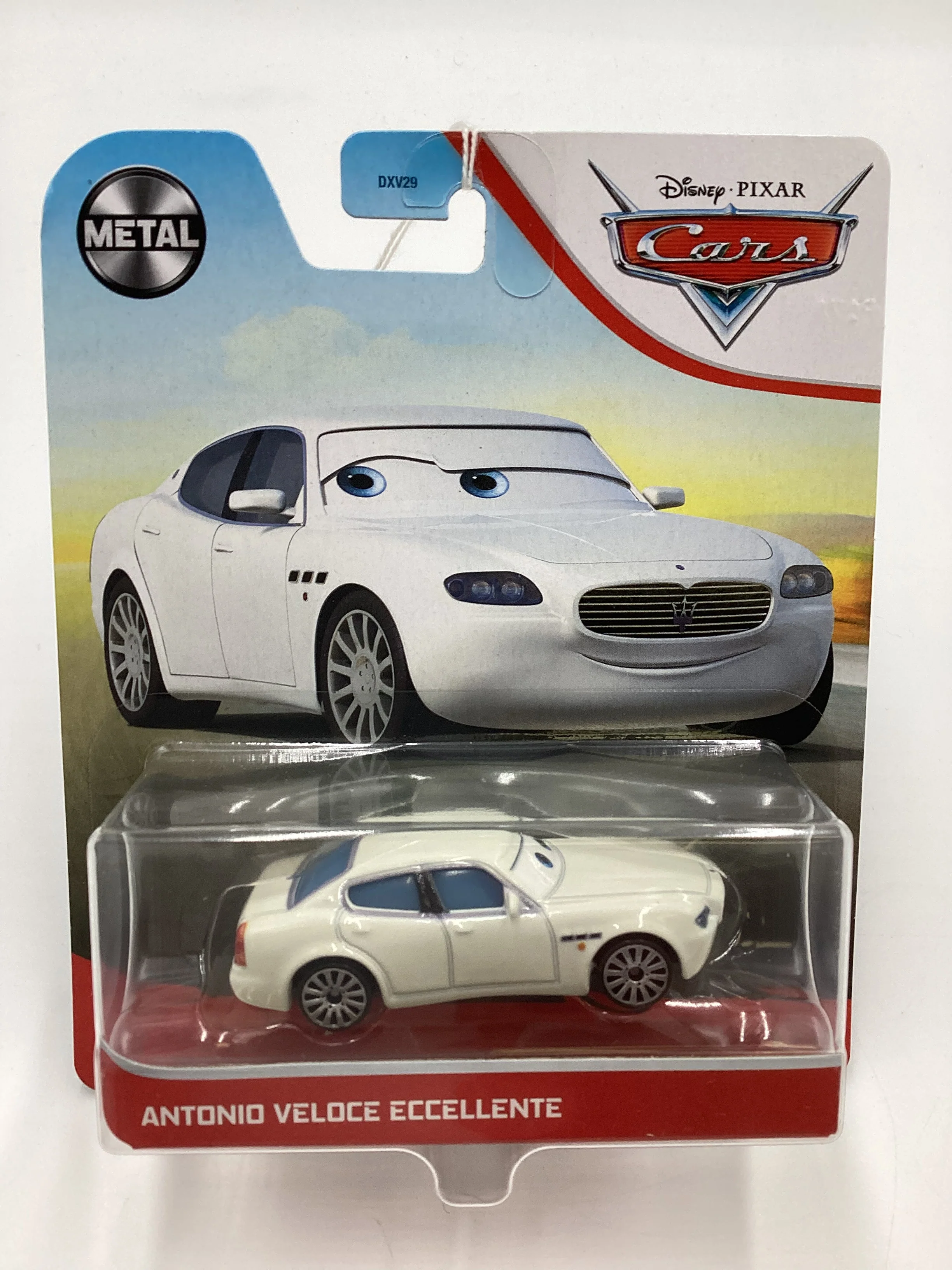 Disney Pixar Cars Antonio Veloce Eccellente White 170D - Image 2
