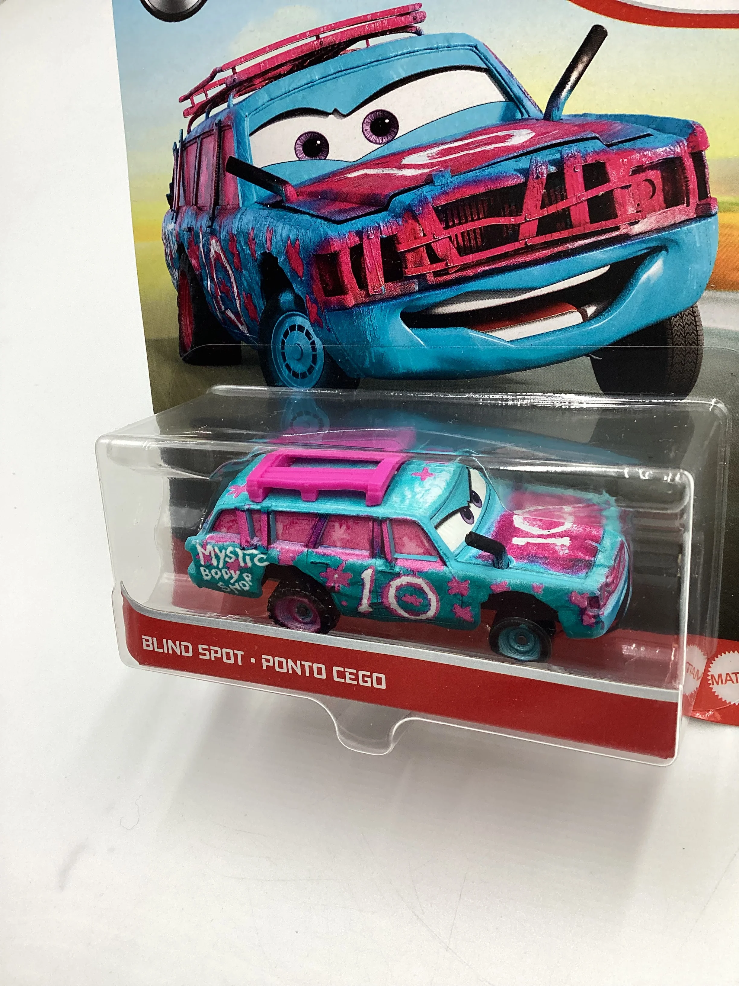 Disney Pixar Cars Blind Spot Blue/Pink - Image 4