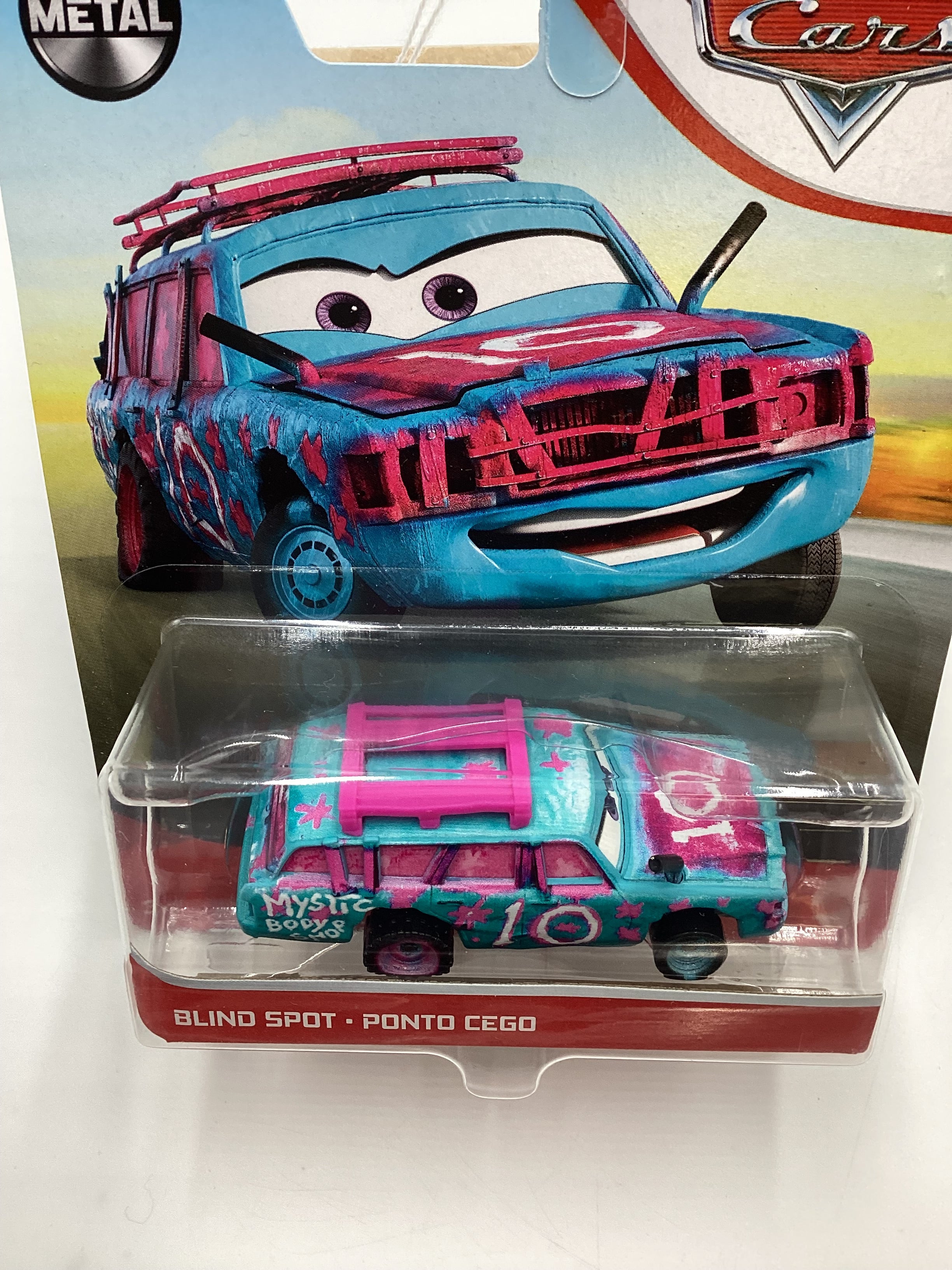 Disney Pixar Cars Blind Spot Blue/Pink - Image 6