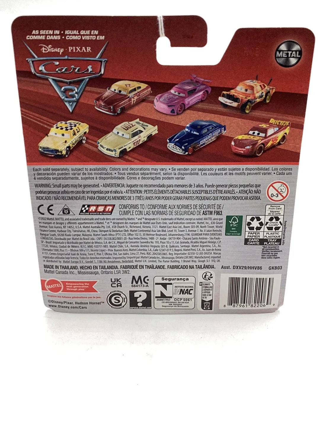 Disney Pixar Cars Faregame 142C - Image 6
