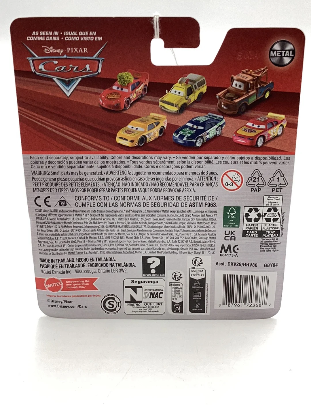 Disney Pixar Cars James Cleanair 142G - Image 7