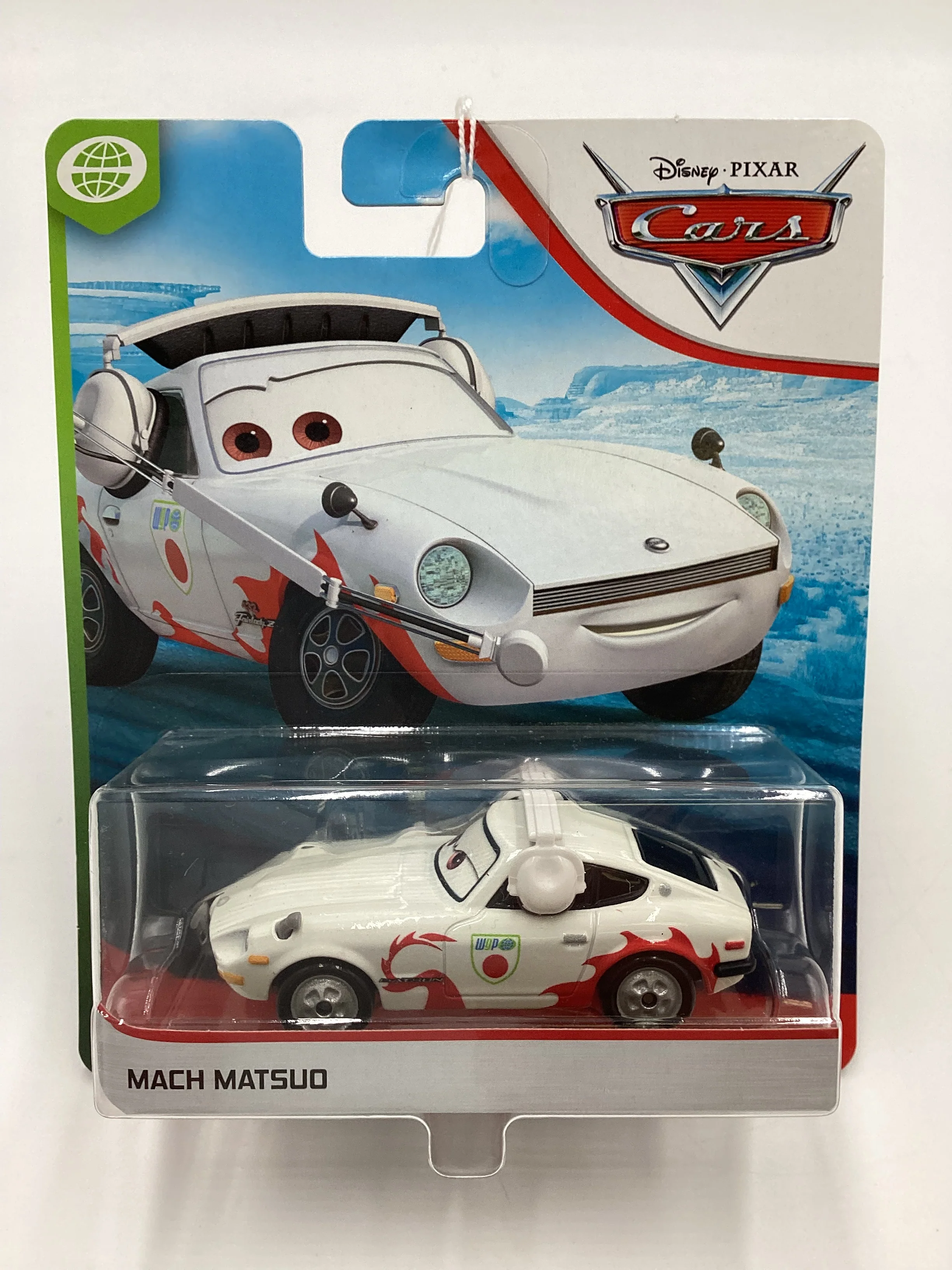 Disney Pixar Cars Mach Matsuo White - Image 2