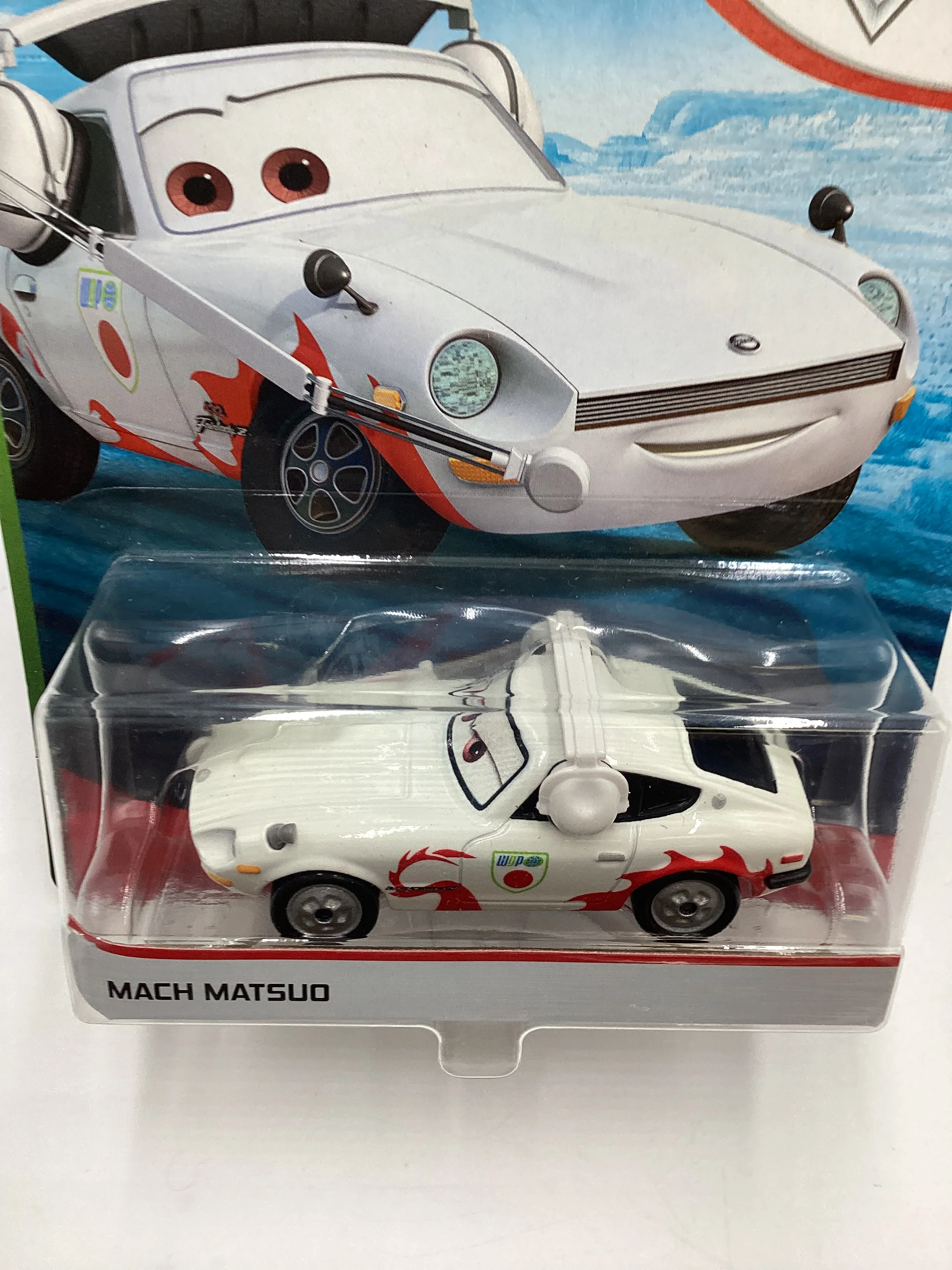 Disney Pixar Cars Mach Matsuo White - Image 6