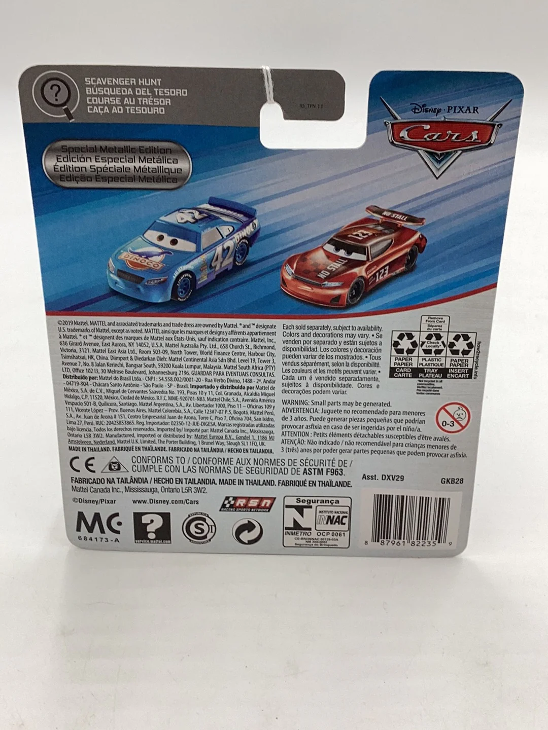 Disney Pixar Cars Metallic Jonas Carvers 142B - Image 6