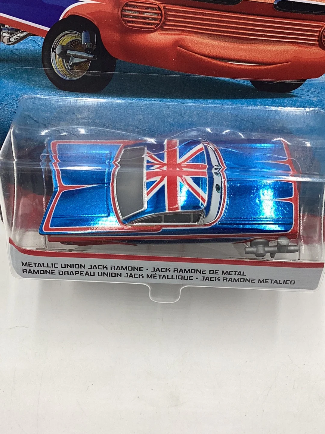 Disney Pixar Cars Metallic Union Jack Ramone Chase 141B - Image 5