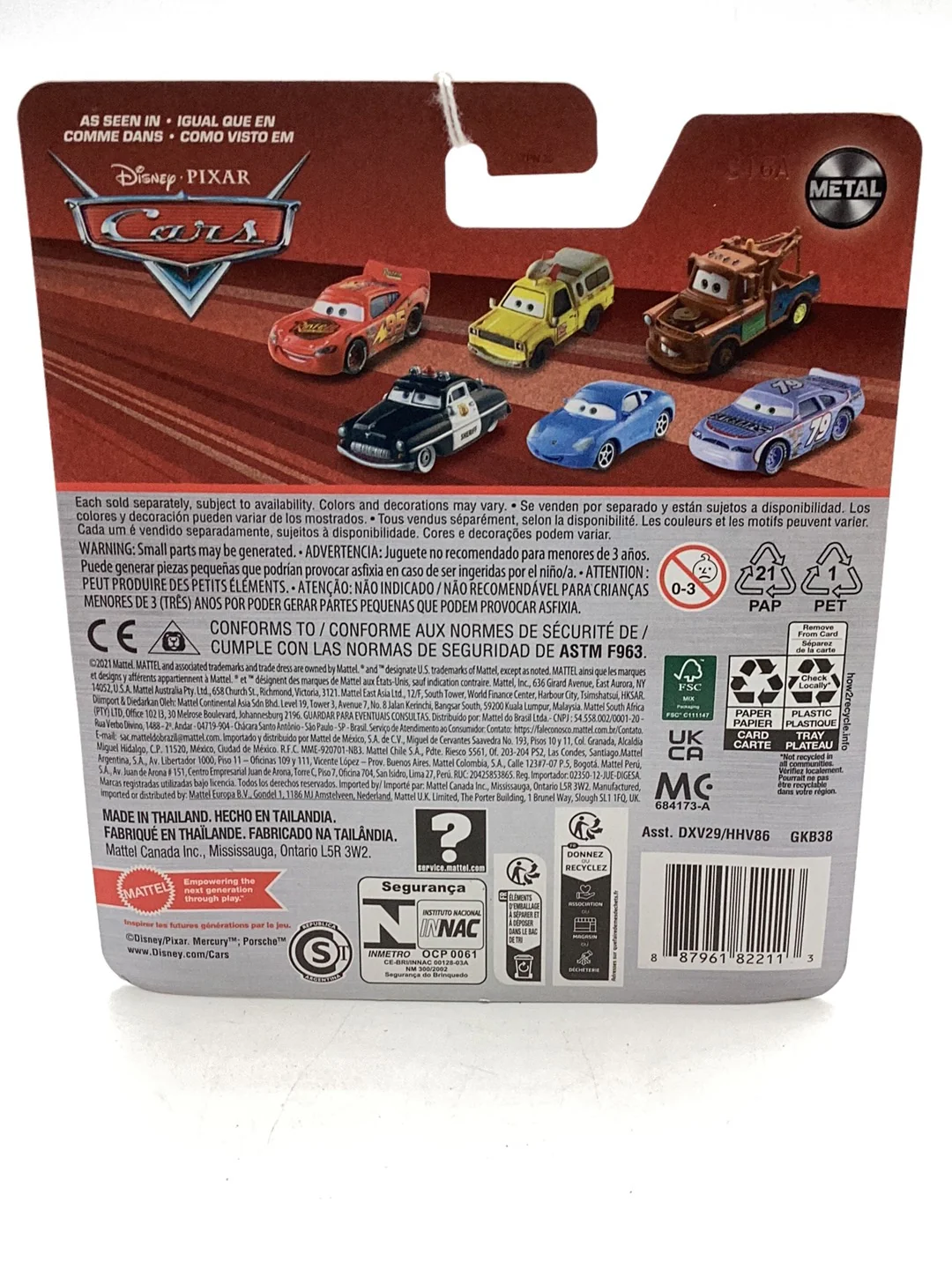 Disney Pixar Cars Ponchy Wipeout 136F - Image 7