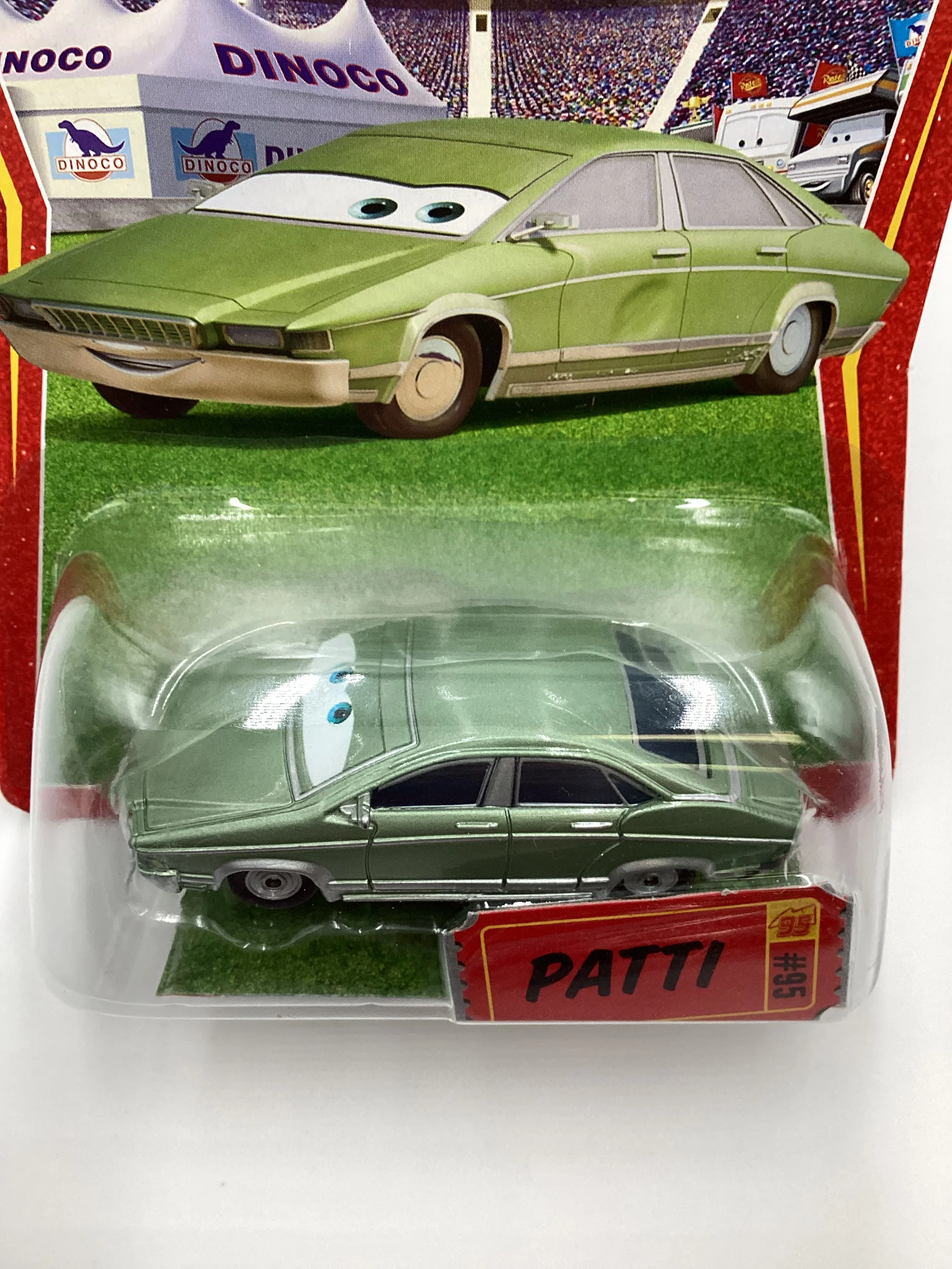 Disney Pixar Cars Race O Rama #95 Patti Green 140F - Image 6
