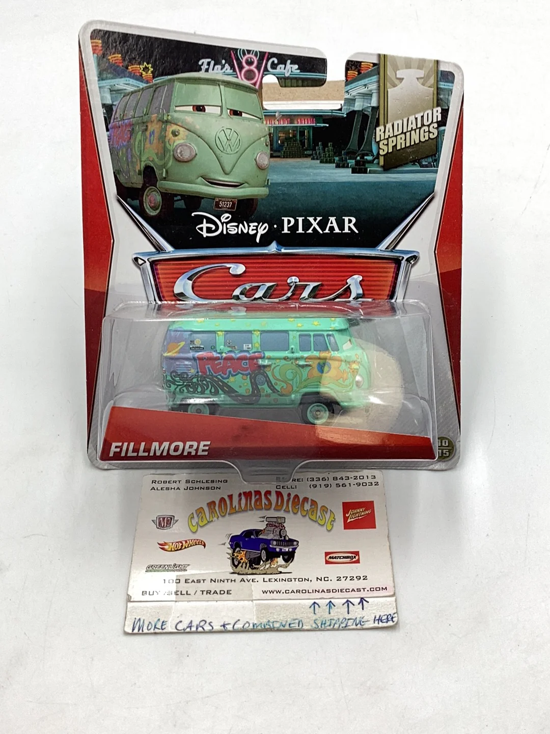 Disney Pixar Cars Radiator Springs Fillmore 141D