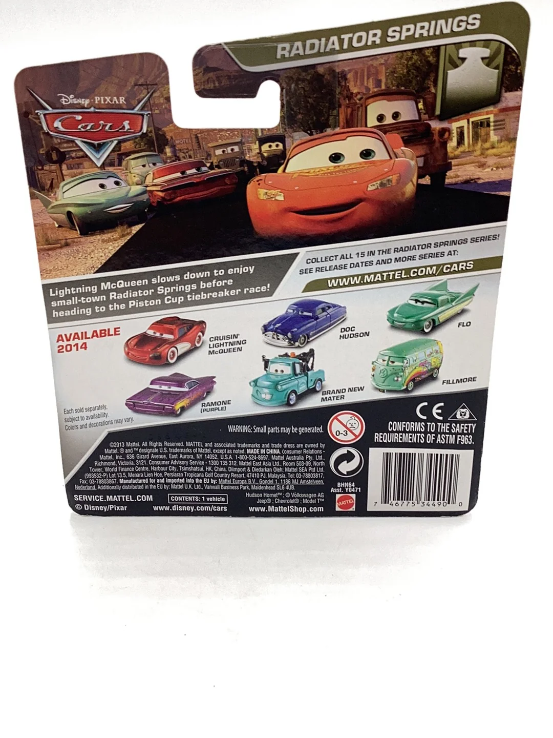 Disney Pixar Cars Radiator Springs Fillmore 141D - Image 6