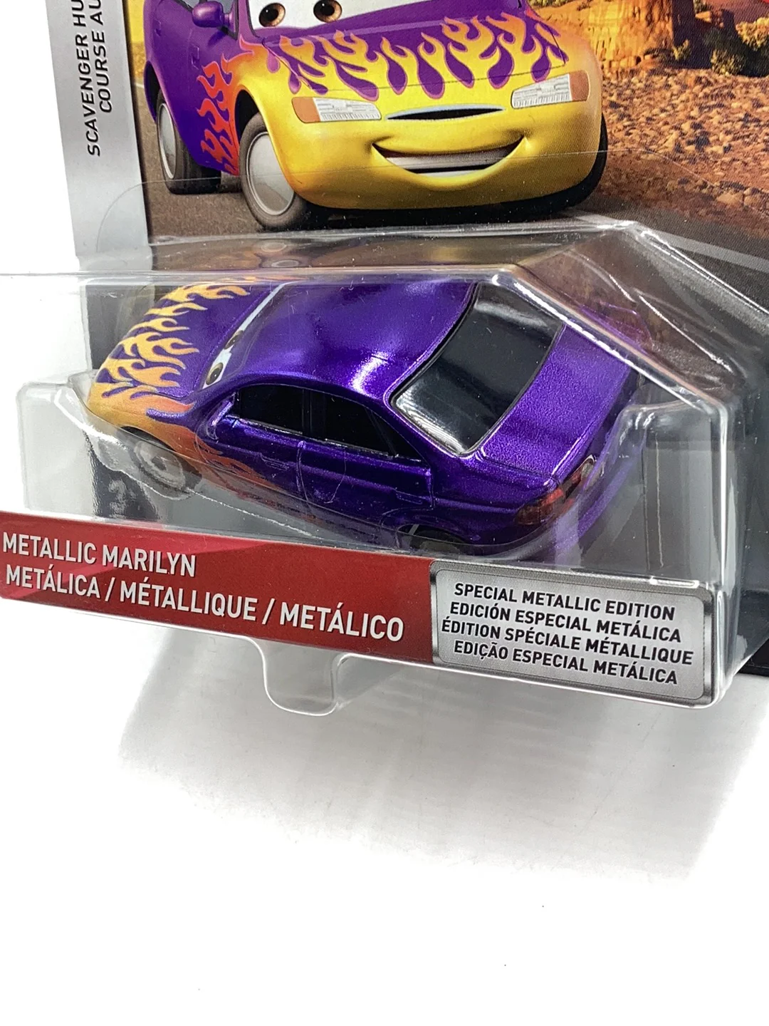 Disney Pixar Cars Scavenger Hunt series Metallic Marilyn Chase 140A - Image 4