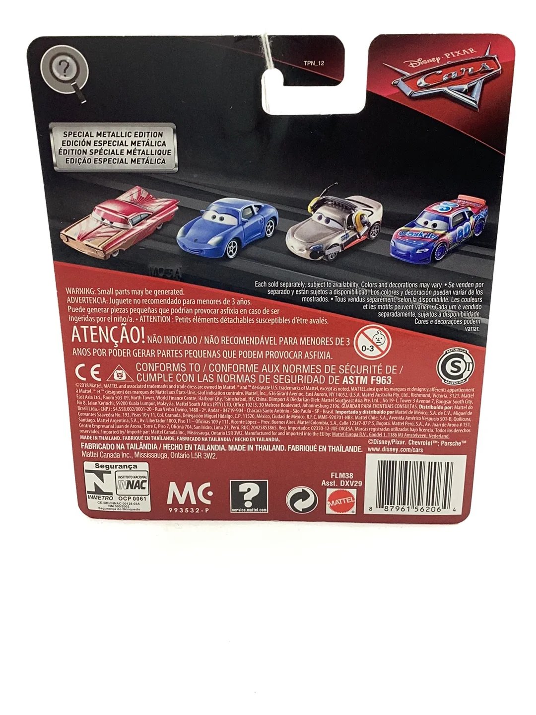 Disney Pixar Cars Scavenger Hunt series Metallic Marilyn Chase 140A - Image 6