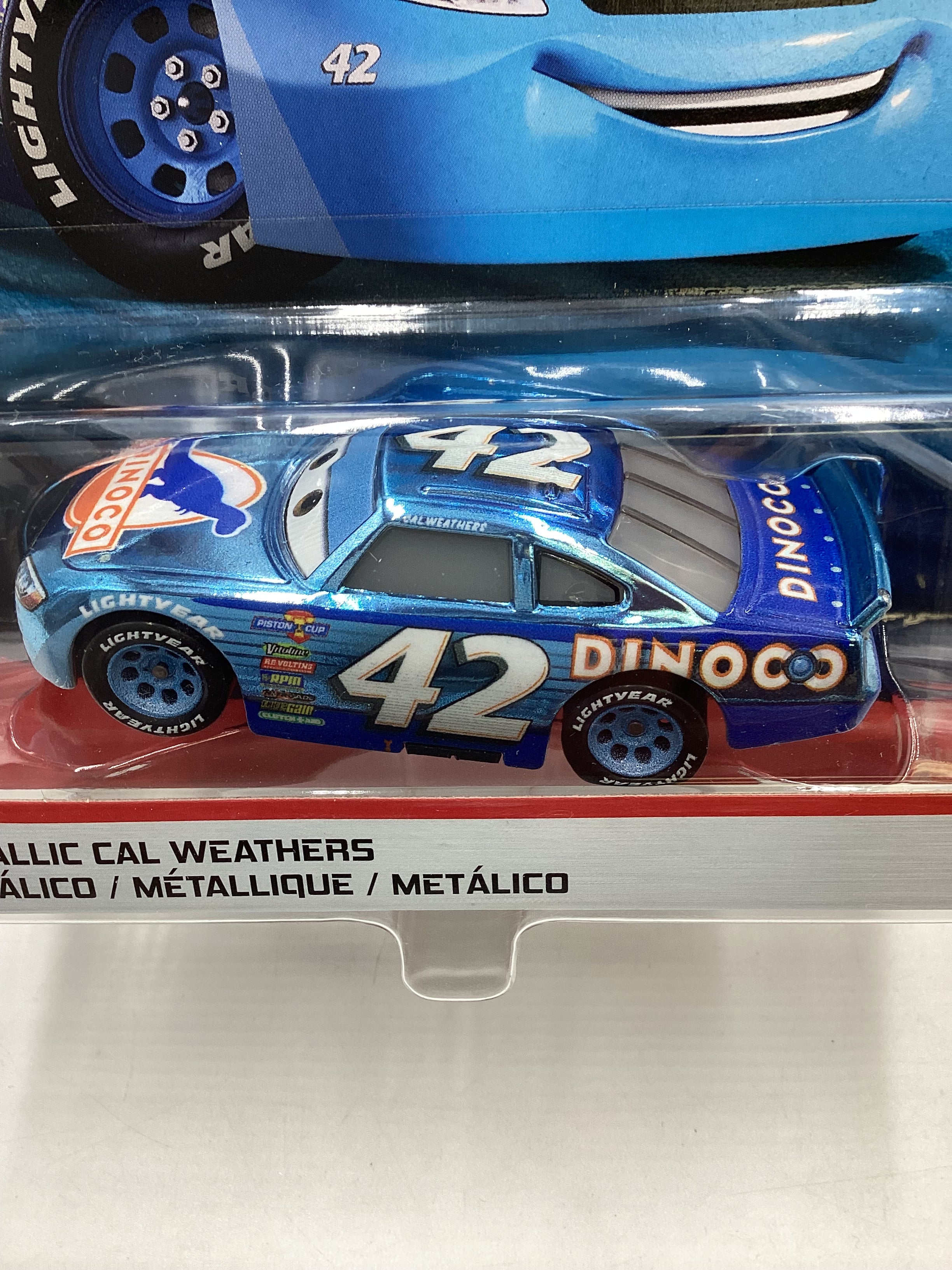 Disney Pixar Cars Scavenger Hunt series Metallic Cal Weathers - Image 3