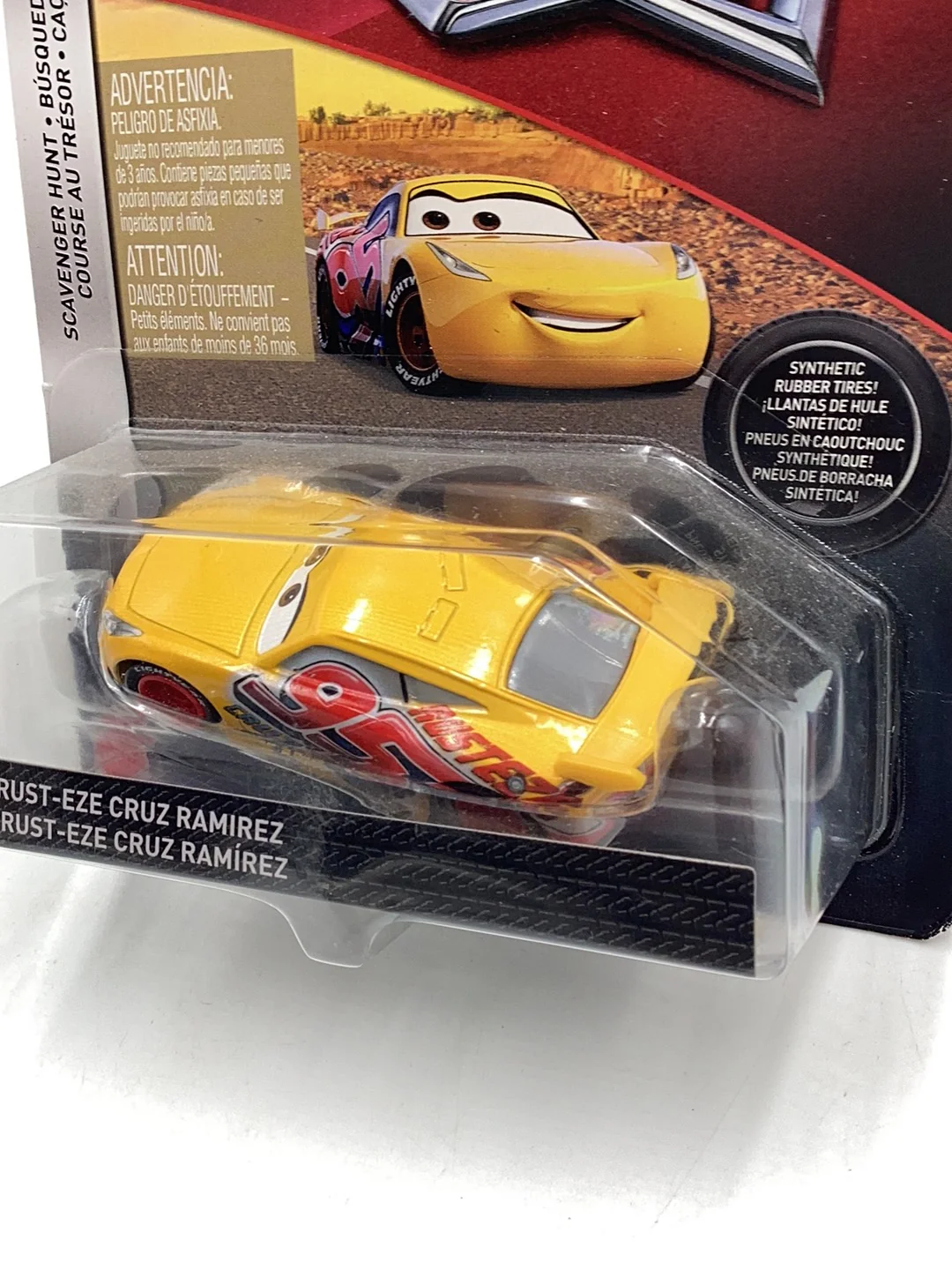 Disney Pixar Cars Scavenger Hunt series Rust-Eze Cruz Ramirez Chase 142A - Image 4