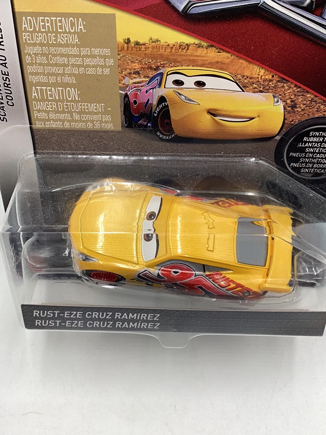 Disney Pixar Cars Scavenger Hunt series Rust-Eze Cruz Ramirez Chase 142A - Image 5