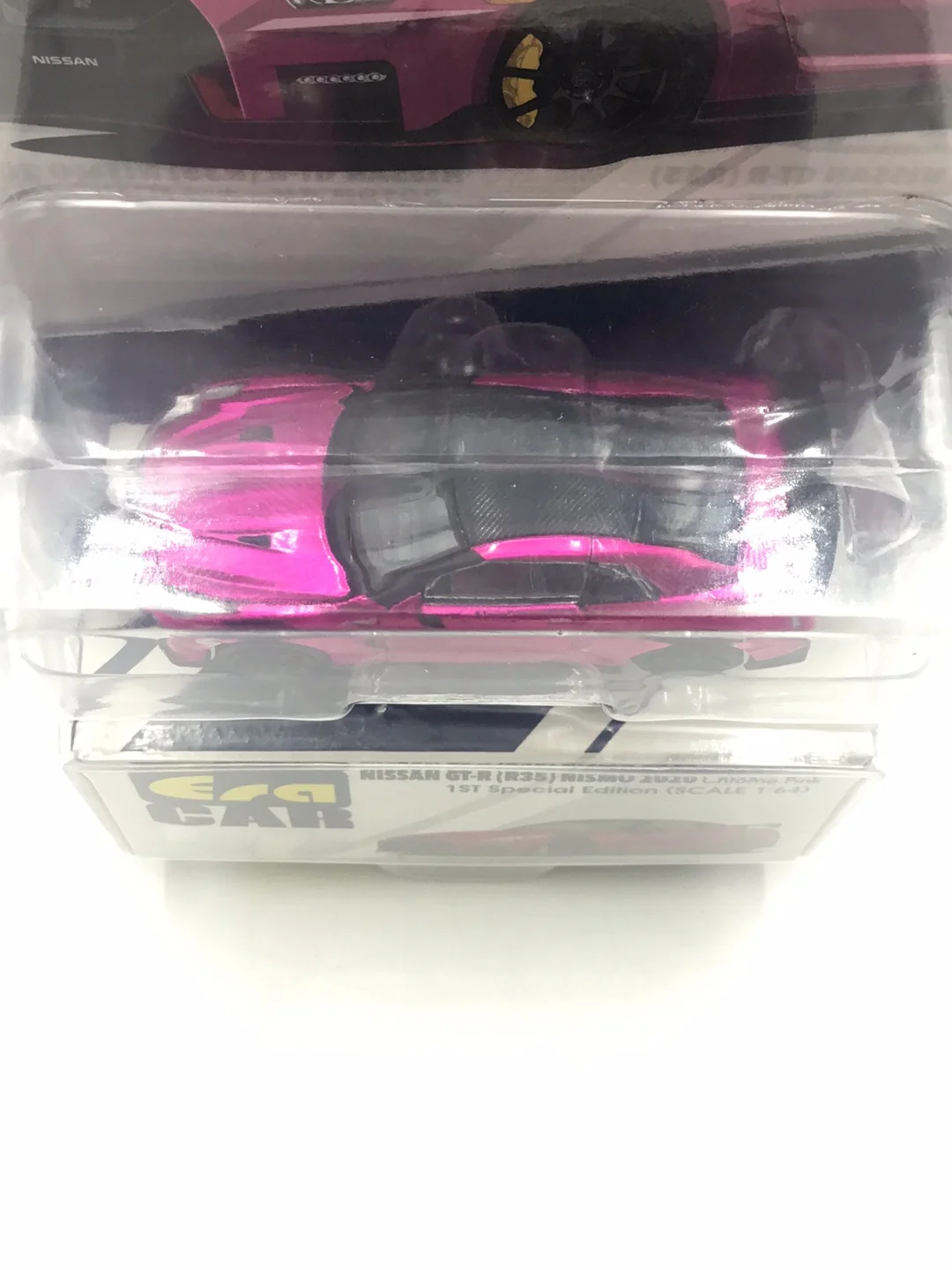 ERA Car Nissan GT-R R35 Nismo 2020 Chrome Pink 1/64 - Image 5