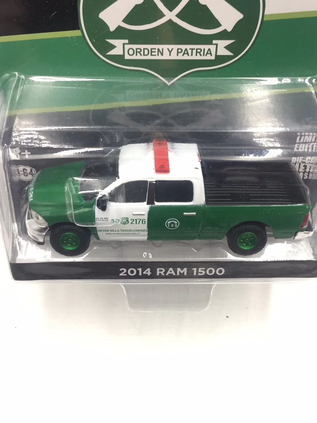 Greenlight 2014 Ram 1500 green machine CHASE - Image 5