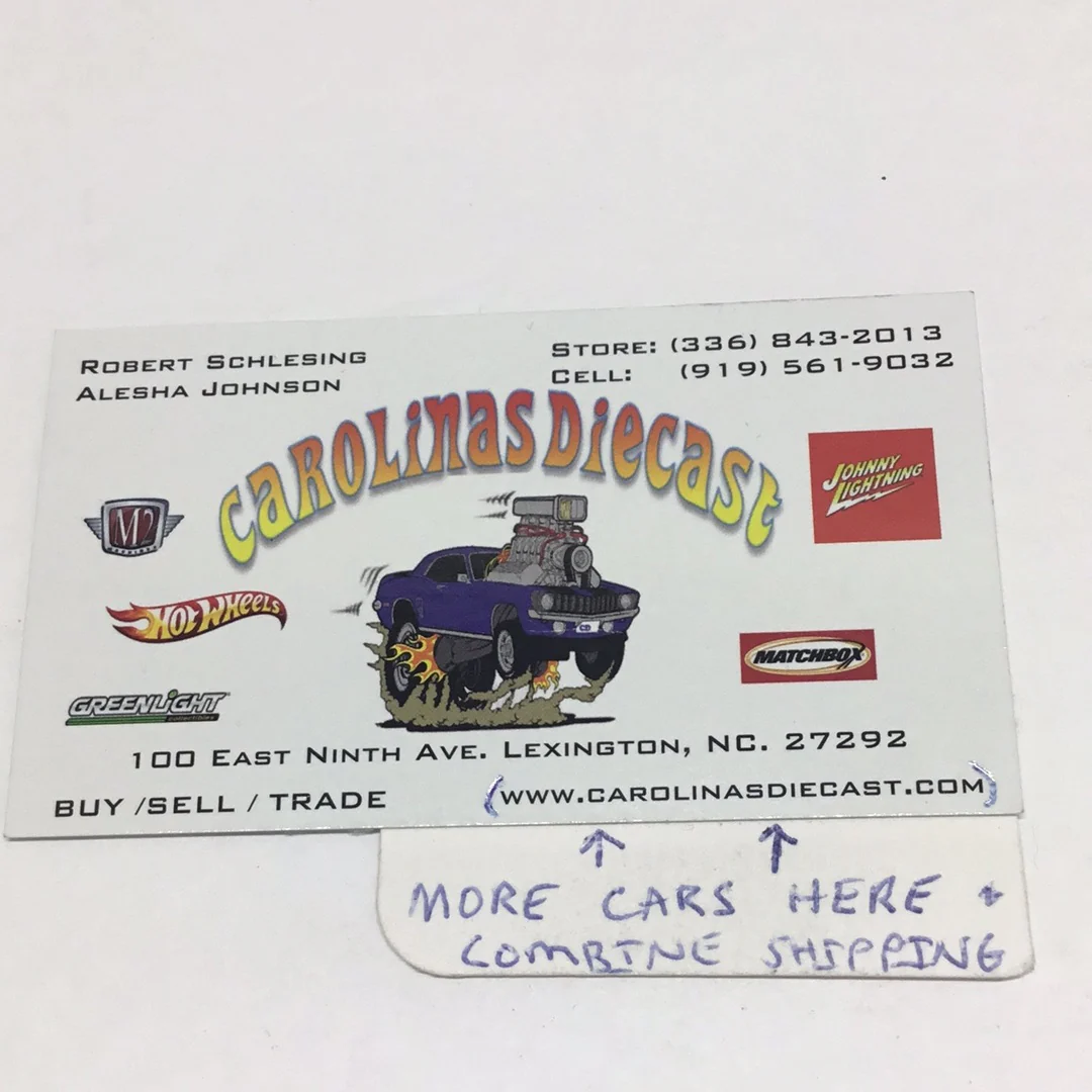Greenlight Blue Collar collection 1955 Chevrolet Sedan Delivery green machine CHASE - Image 6