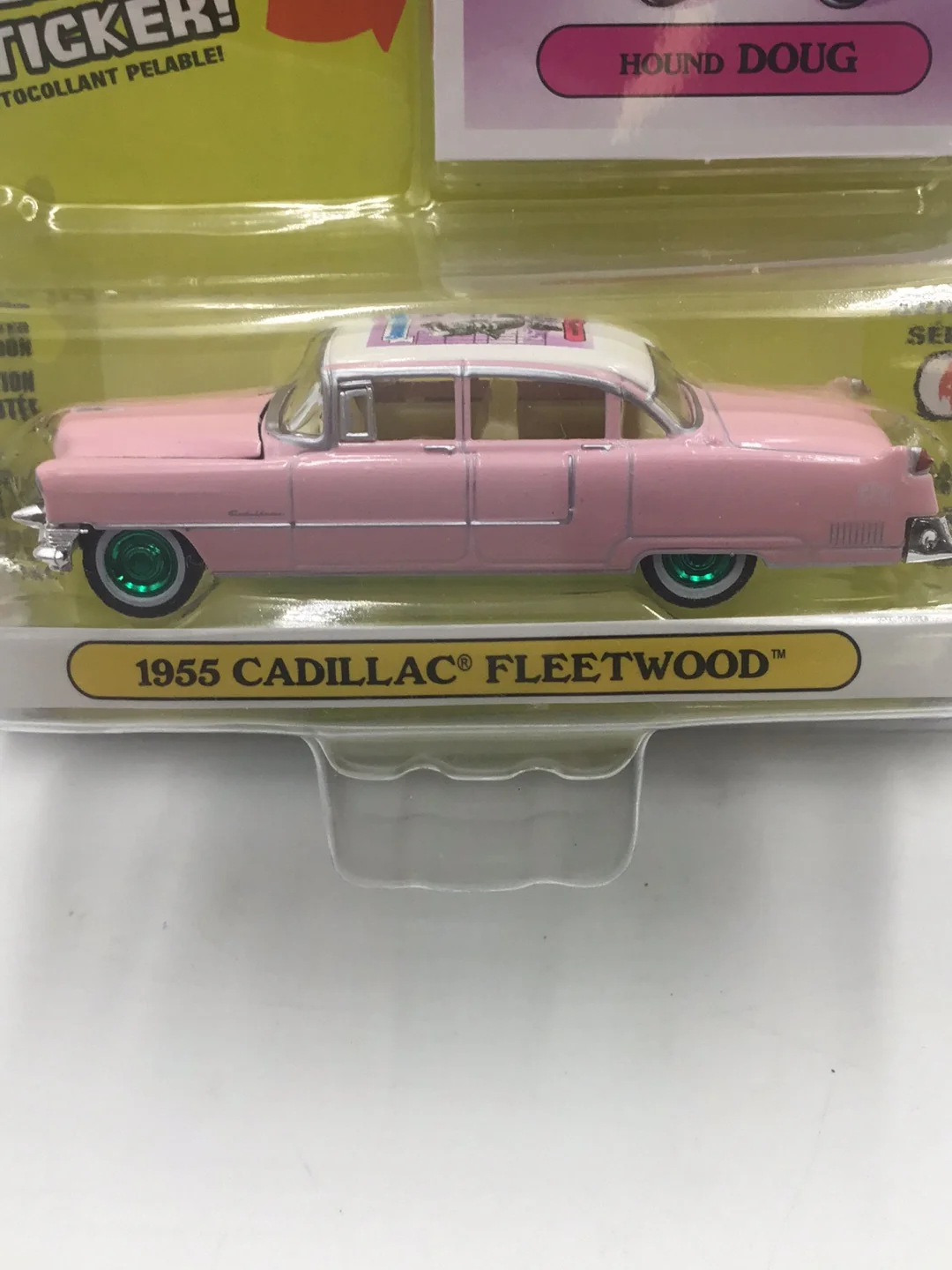 Greenlight Garbage Pail Kids 1955 Cadillac Fleetwood green machine CHASE - Image 2