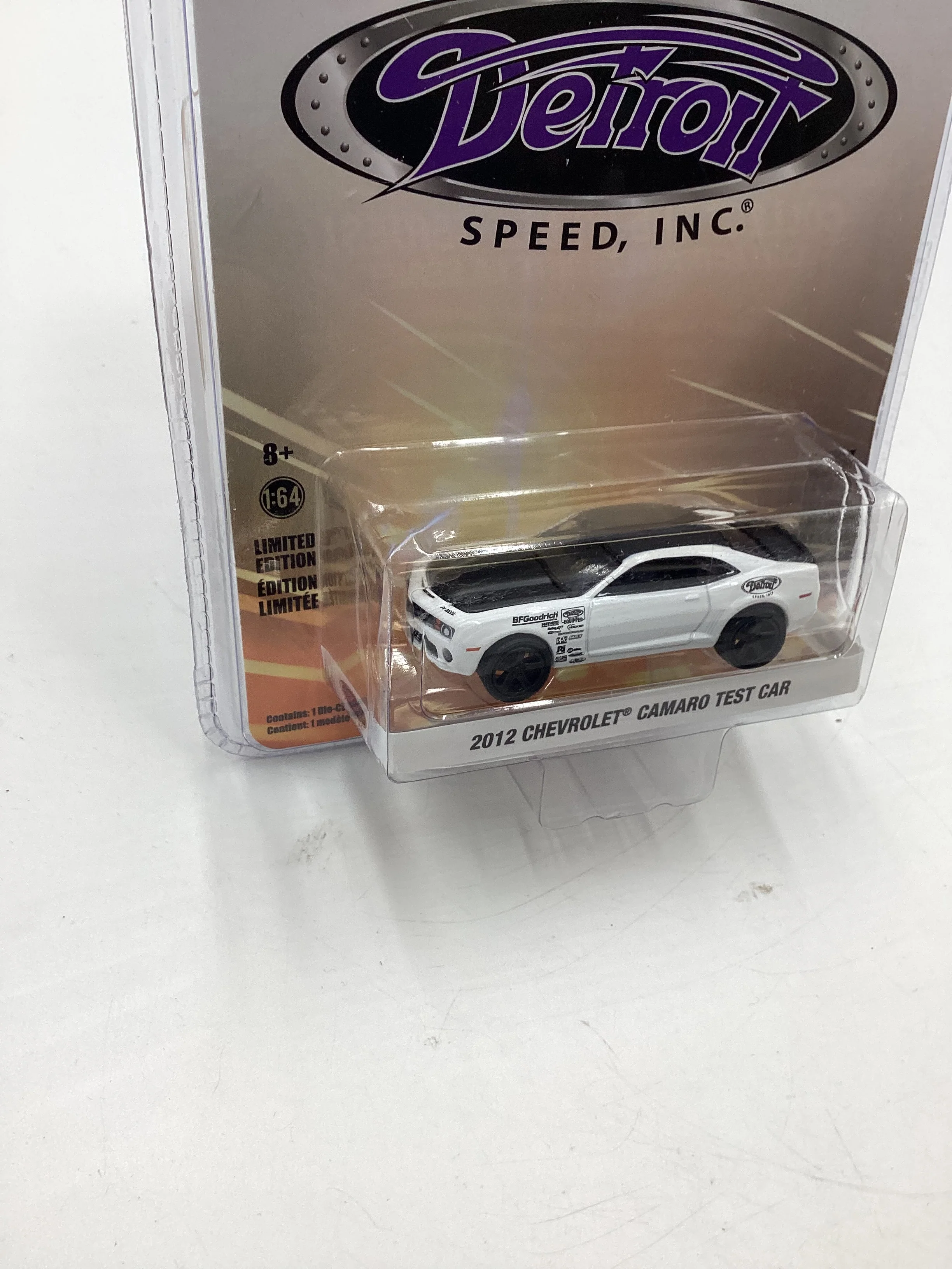 Greenlight GL Detroit Speed Series 2 2012 Chevrolet Camaro Test Car White 180F - Image 5