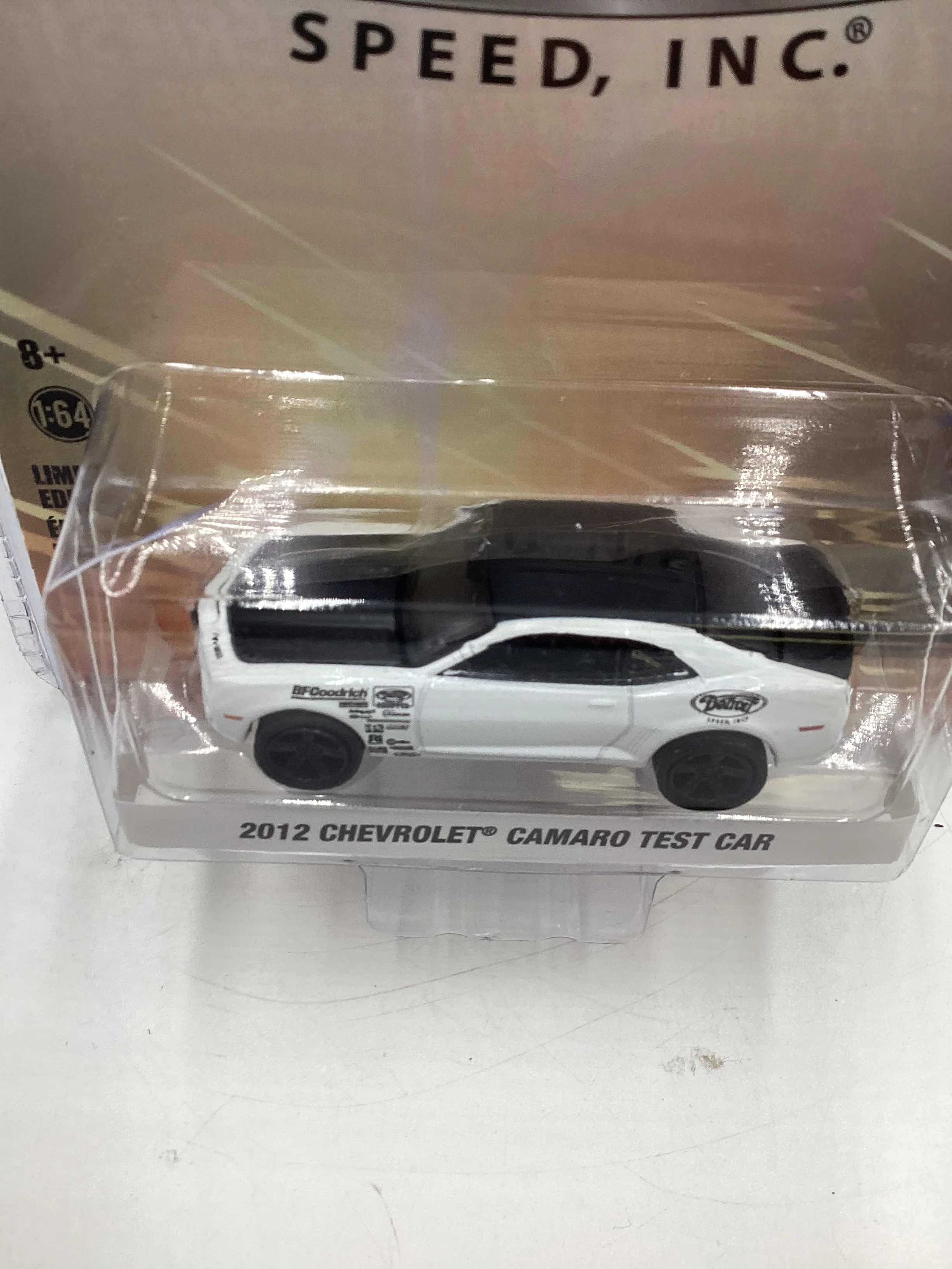 Greenlight GL Detroit Speed Series 2 2012 Chevrolet Camaro Test Car White 180F - Image 6