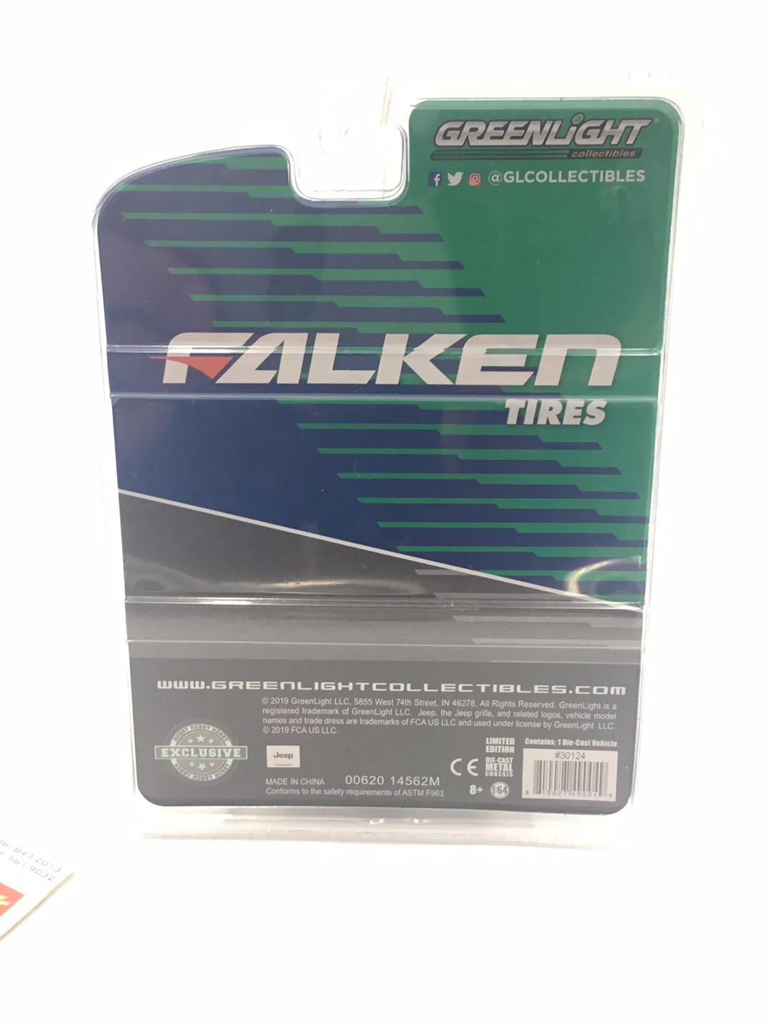 Greenlight Hobby exclusive 2017 Jeep Wrangler Unlimited falken tires - Image 6