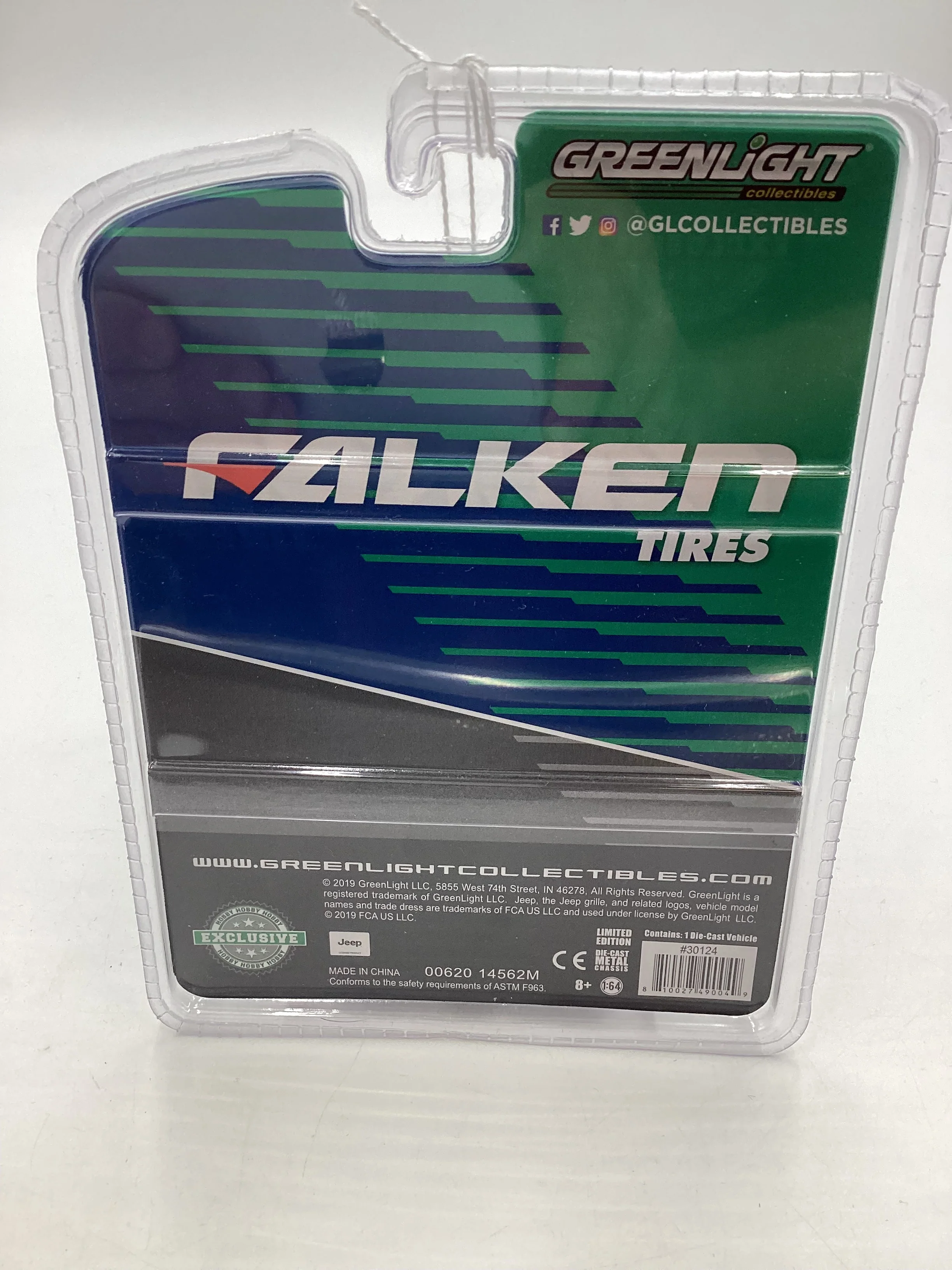 Greenlight Hobby Exclusive Falken Tires 2017 Jeep Wrangler Unlimited 179E - Image 7