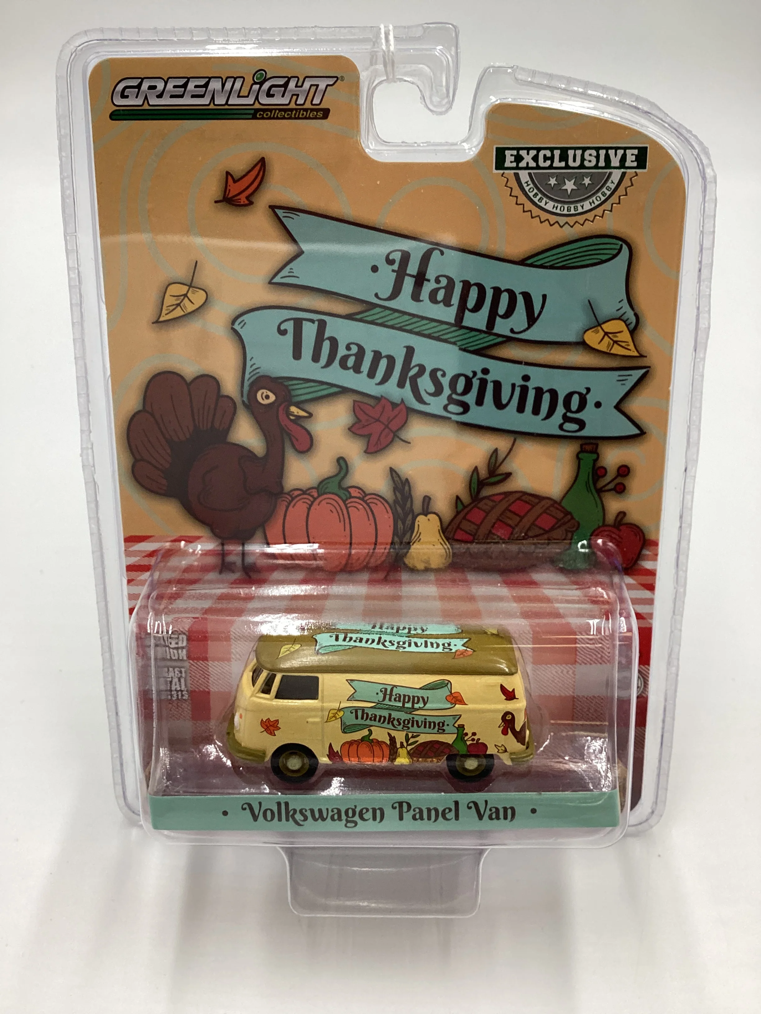 Greenlight Hobby Exclusive Happy Thanksgiving Volkswagen Panel Van 181G - Image 2