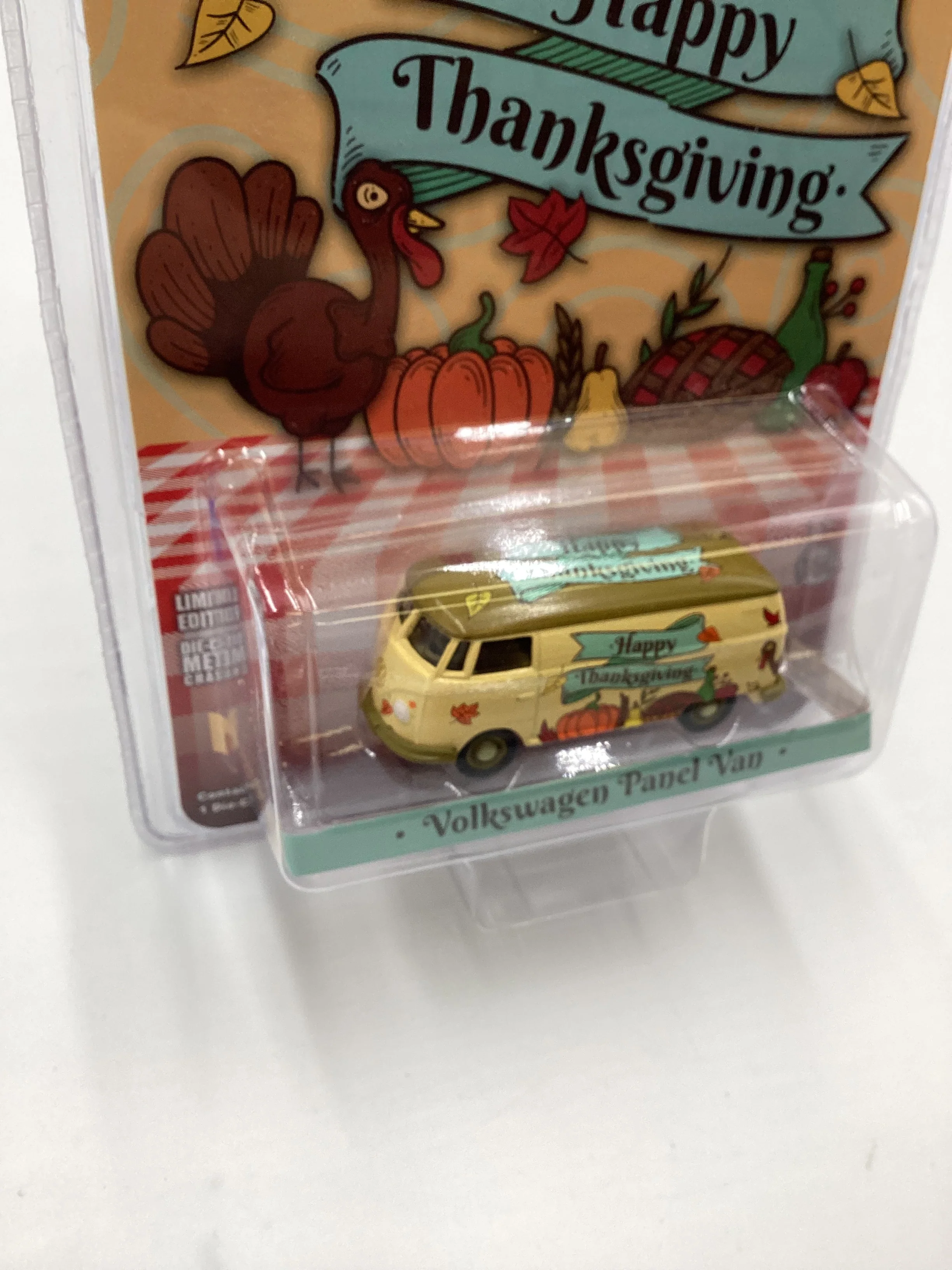 Greenlight Hobby Exclusive Happy Thanksgiving Volkswagen Panel Van 181G - Image 5
