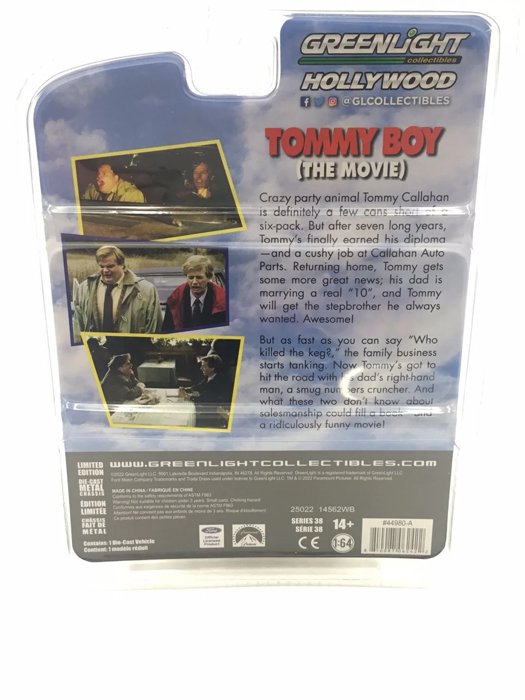 Greenlight Hollywood Tommy Boy 1986 Ford Taurus Target Chase - Image 6