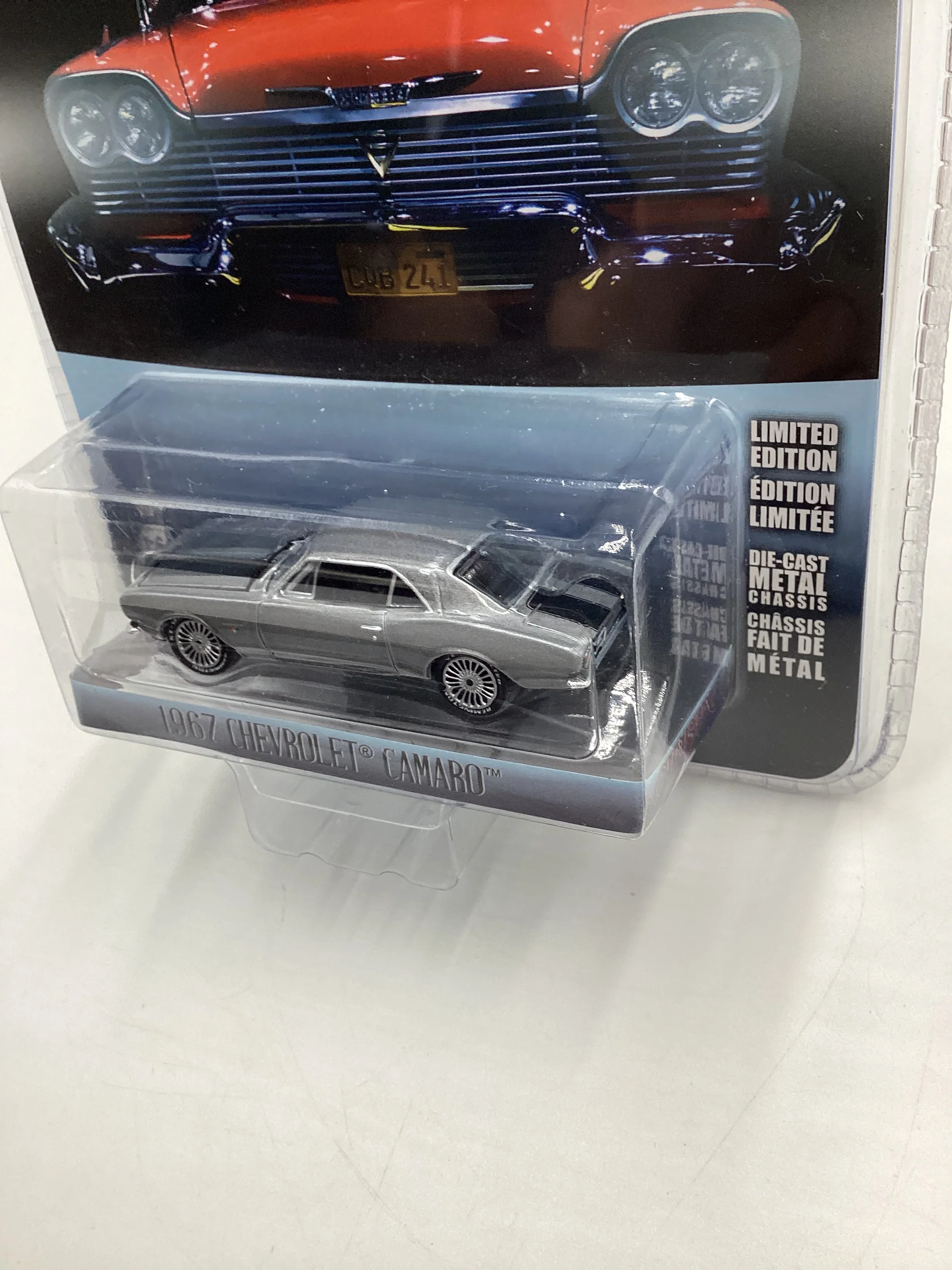 Greenlight Hollywood Christine 1967 Chevrolet Camaro Silver - Image 4