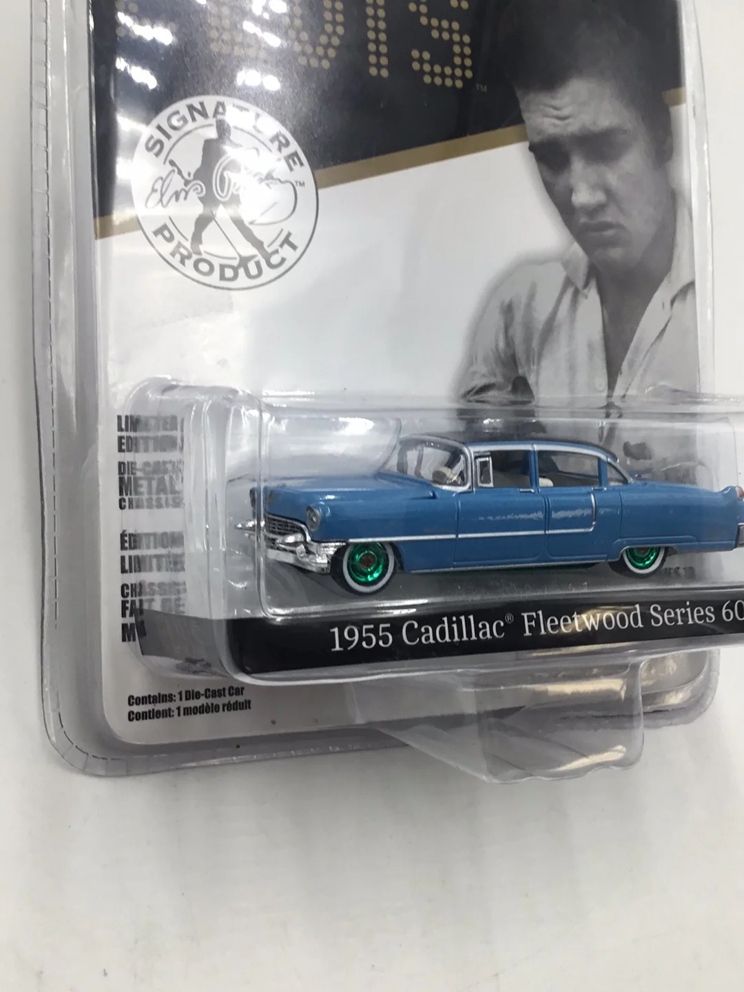 Greenlight Hollywood Elvis 1955 Cadillac Fleetwood Series 60 green machine CHASE - Image 3