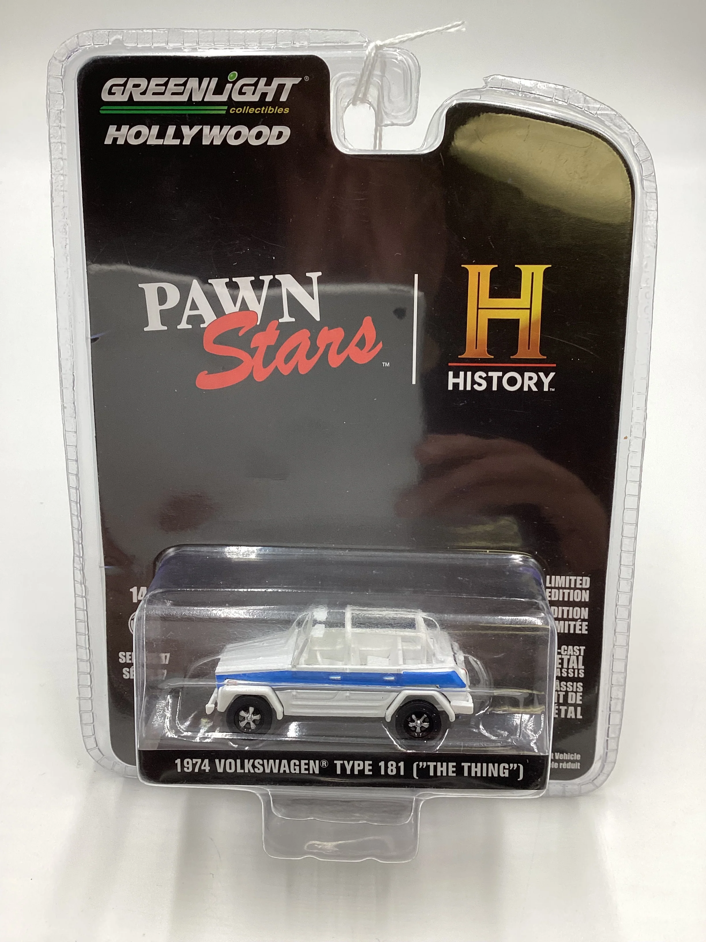 Greenlight Hollywood Pawn Stars Series 37 1974 Volkswagen Type 181 The Thing White 176H - Image 2