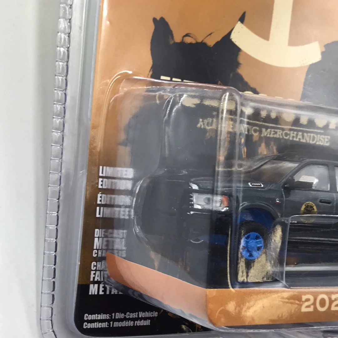 Greenlight Hollywood Yellowstone 2020 Dodge Ram 2500 Walmart Chase Blue Series 39 - Image 3