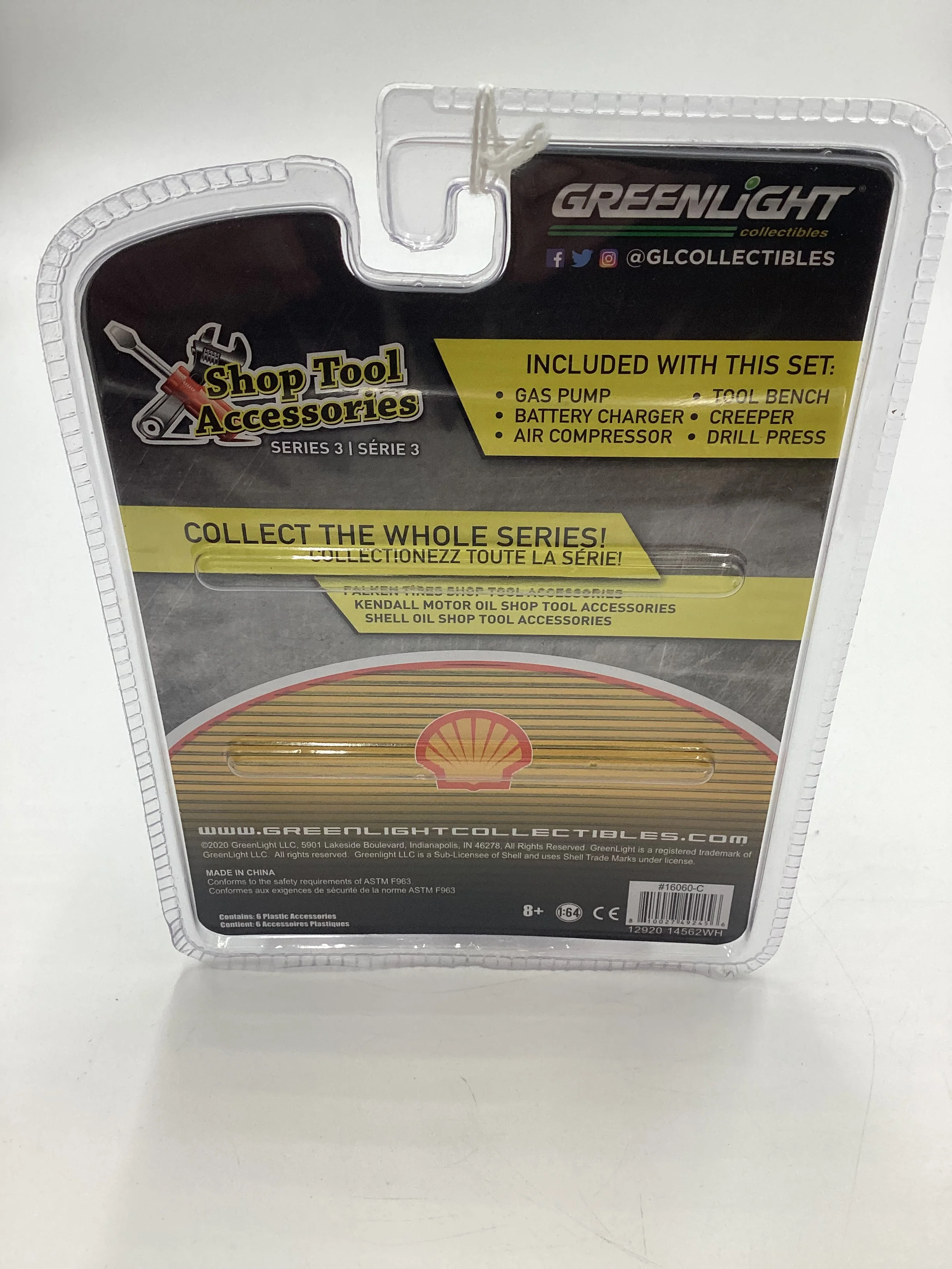 Greenlight Shop Tool Accessories Series 3 Shell Oil Shop Tool Accessories CHASE - Image 5