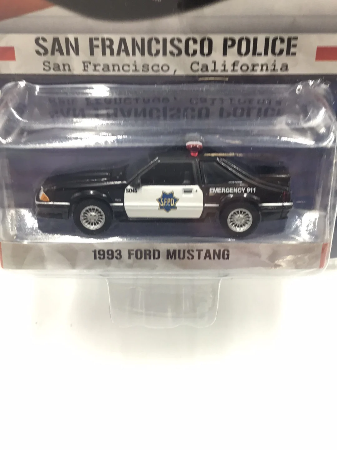 Greenlight Hot Pursuit series 12 San Francisco Police 1993 Ford Mustang - Image 2